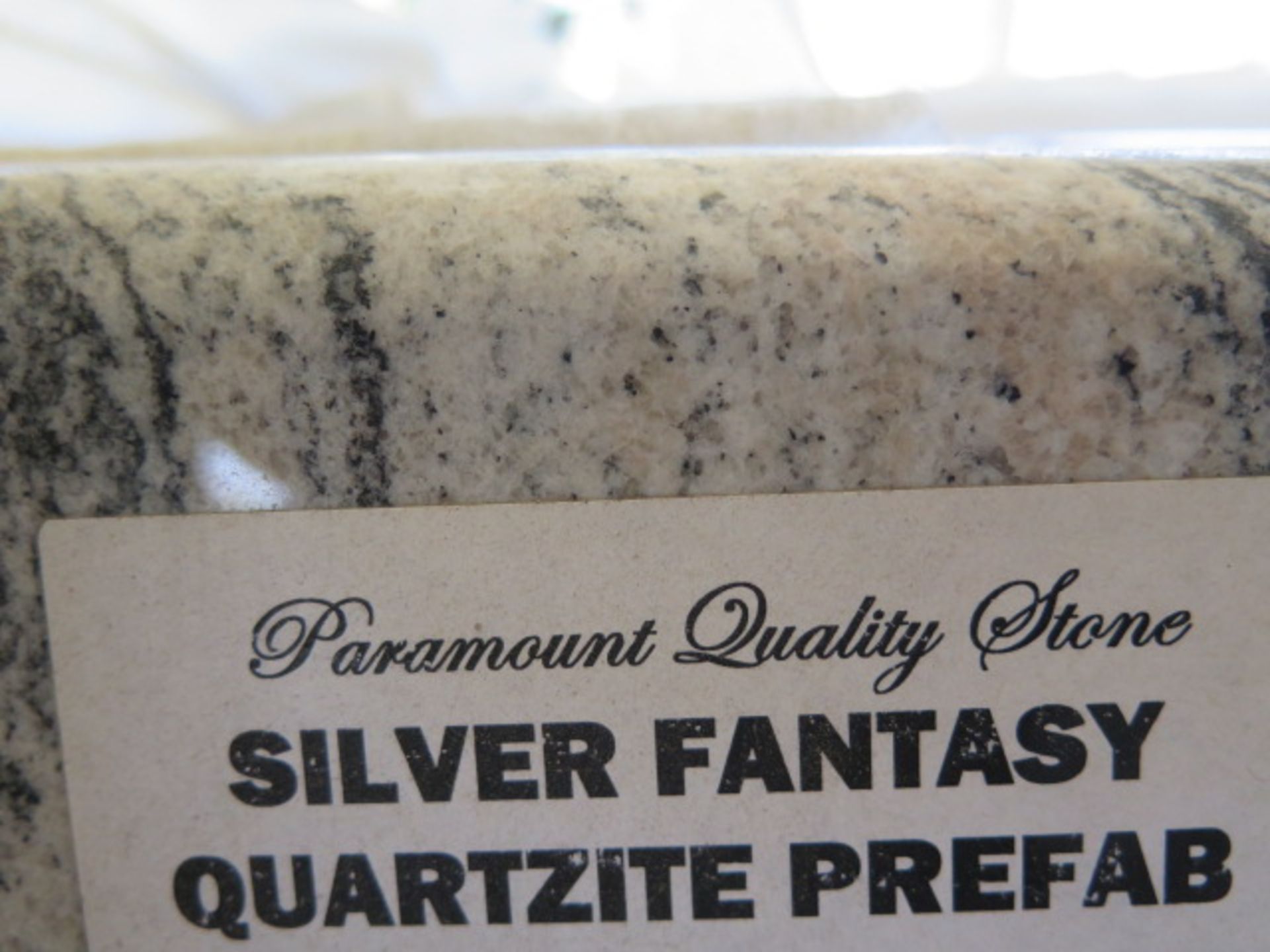 Silver Fantasy Quartzite Pre-Fab Counter Tops (3) (SOLD AS-IS - NO WARRANTY) - Image 4 of 4