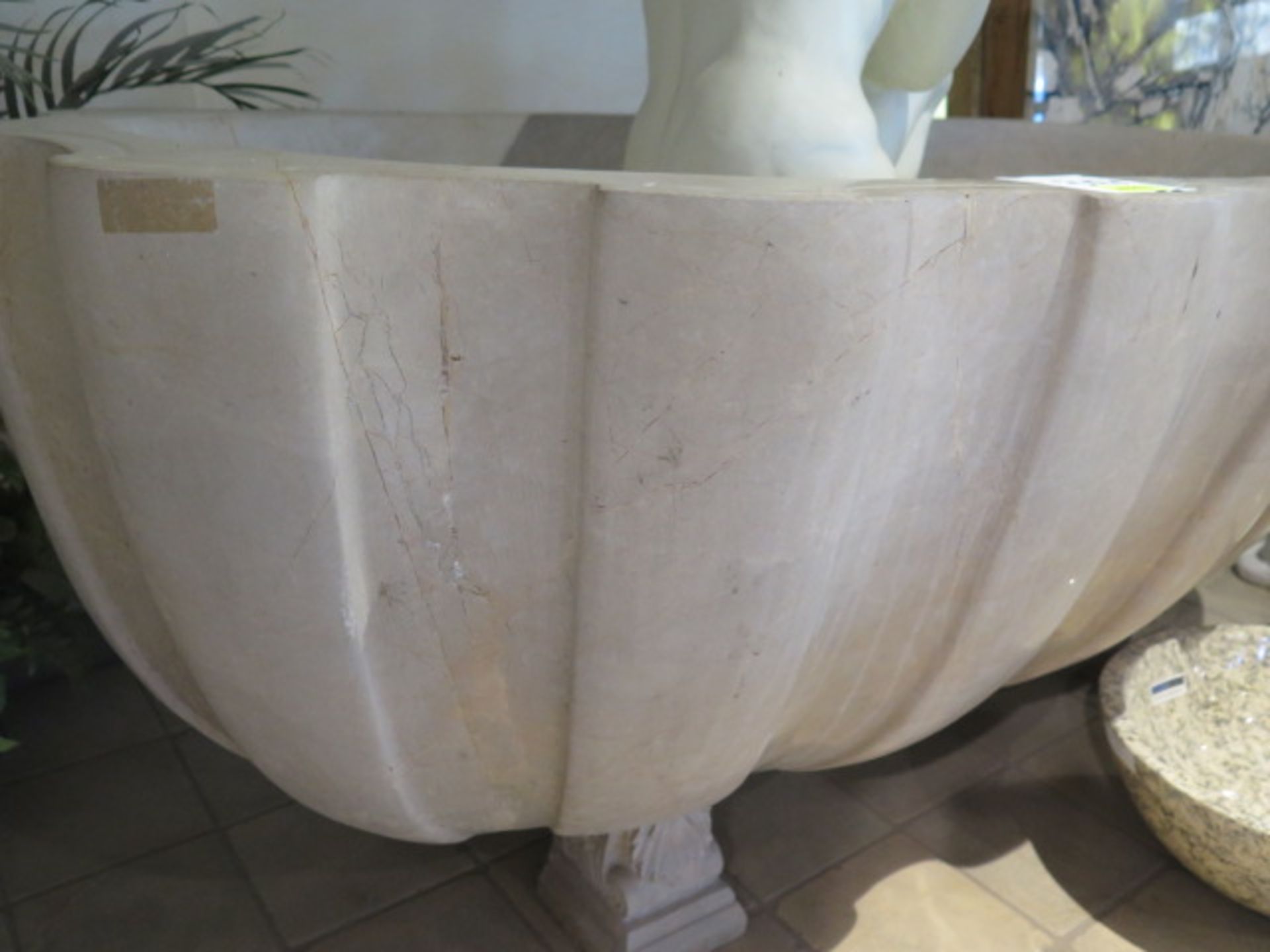 Marble Bath Tub (SOLD AS-IS - NO WARRANTY) - Image 6 of 8
