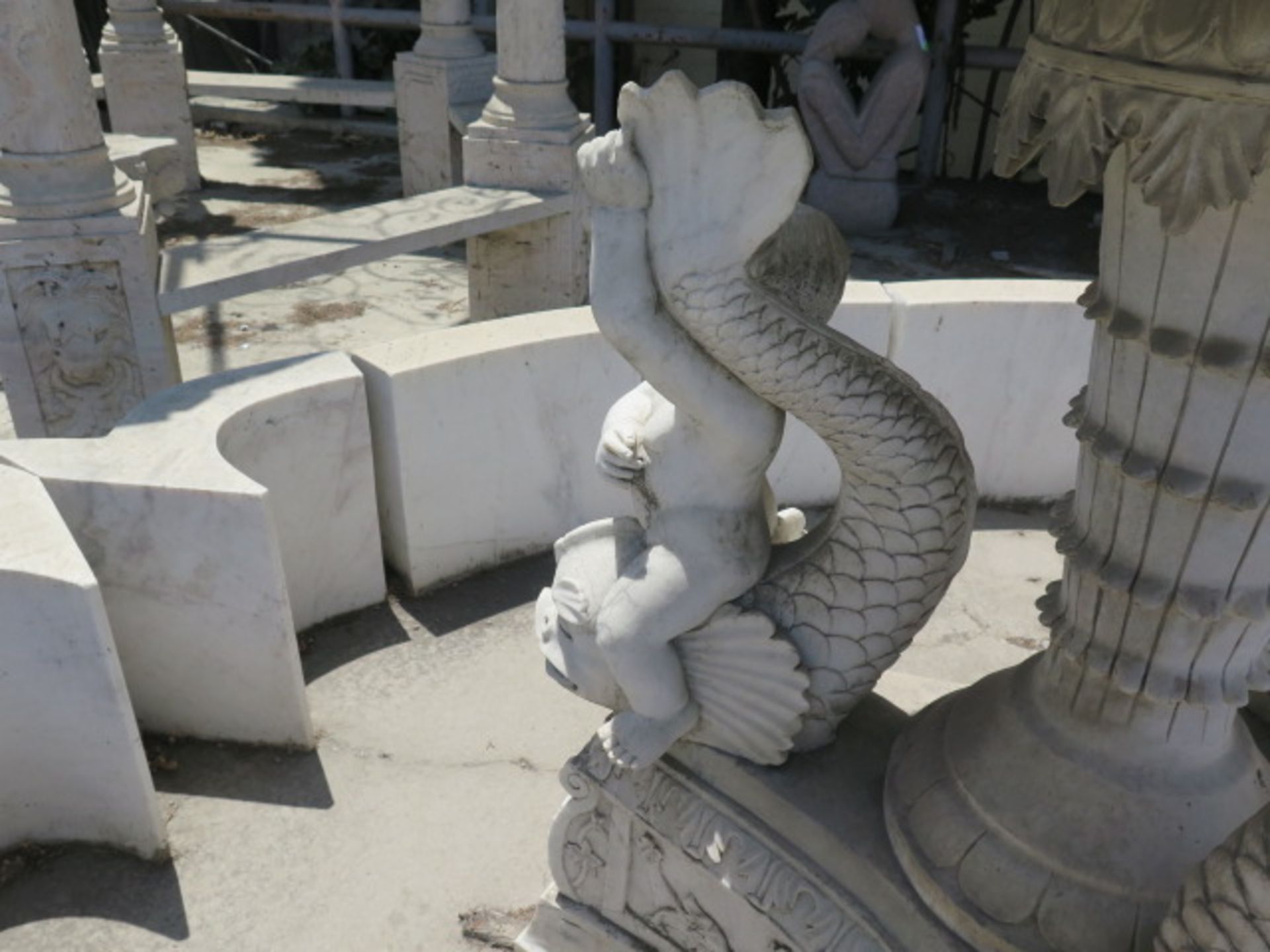 Marble Water Fountain (Large) (SOLD AS-IS - NO WARRANTY) - Image 7 of 13