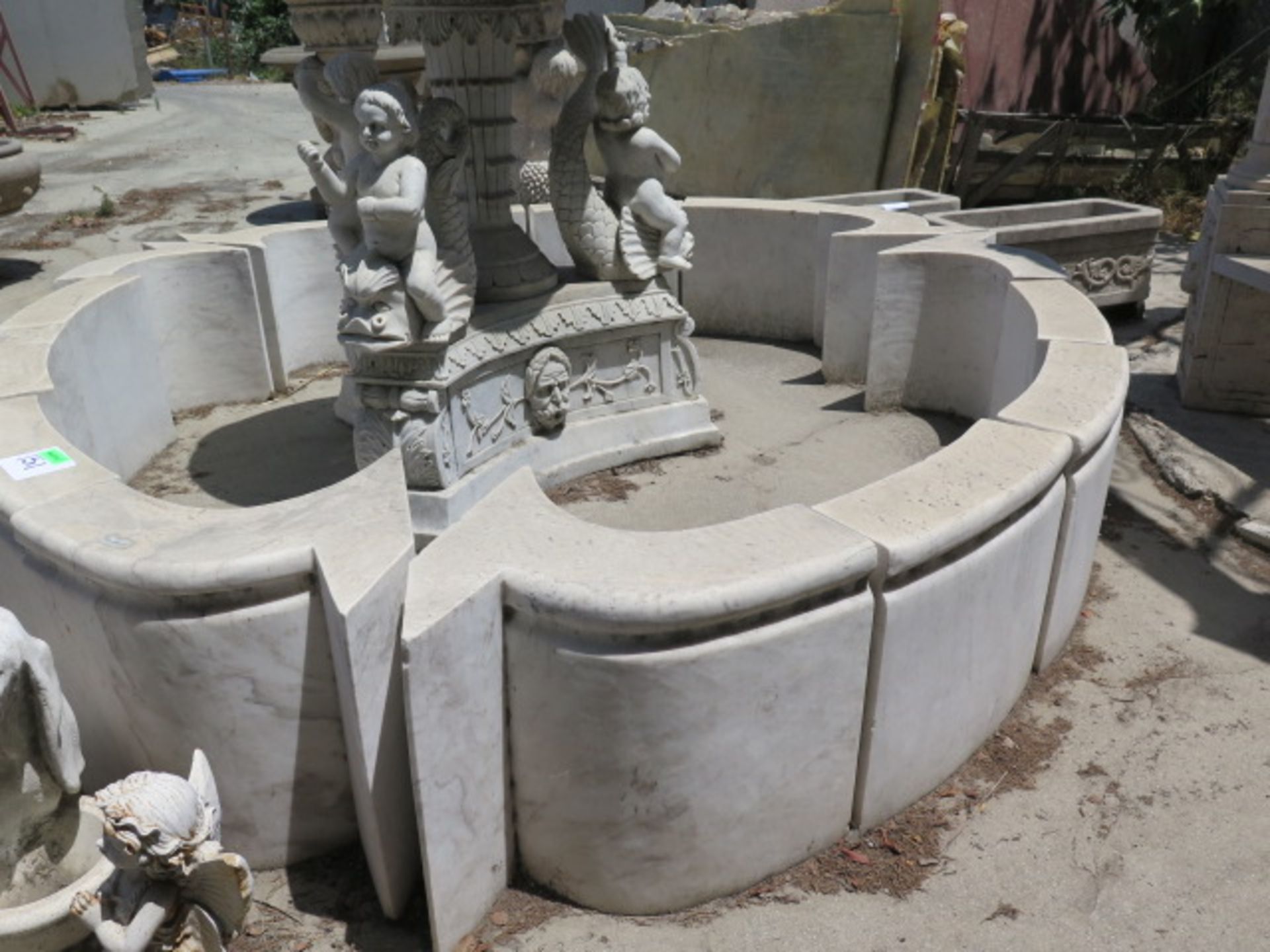 Marble Water Fountain (Large) (SOLD AS-IS - NO WARRANTY) - Image 12 of 13