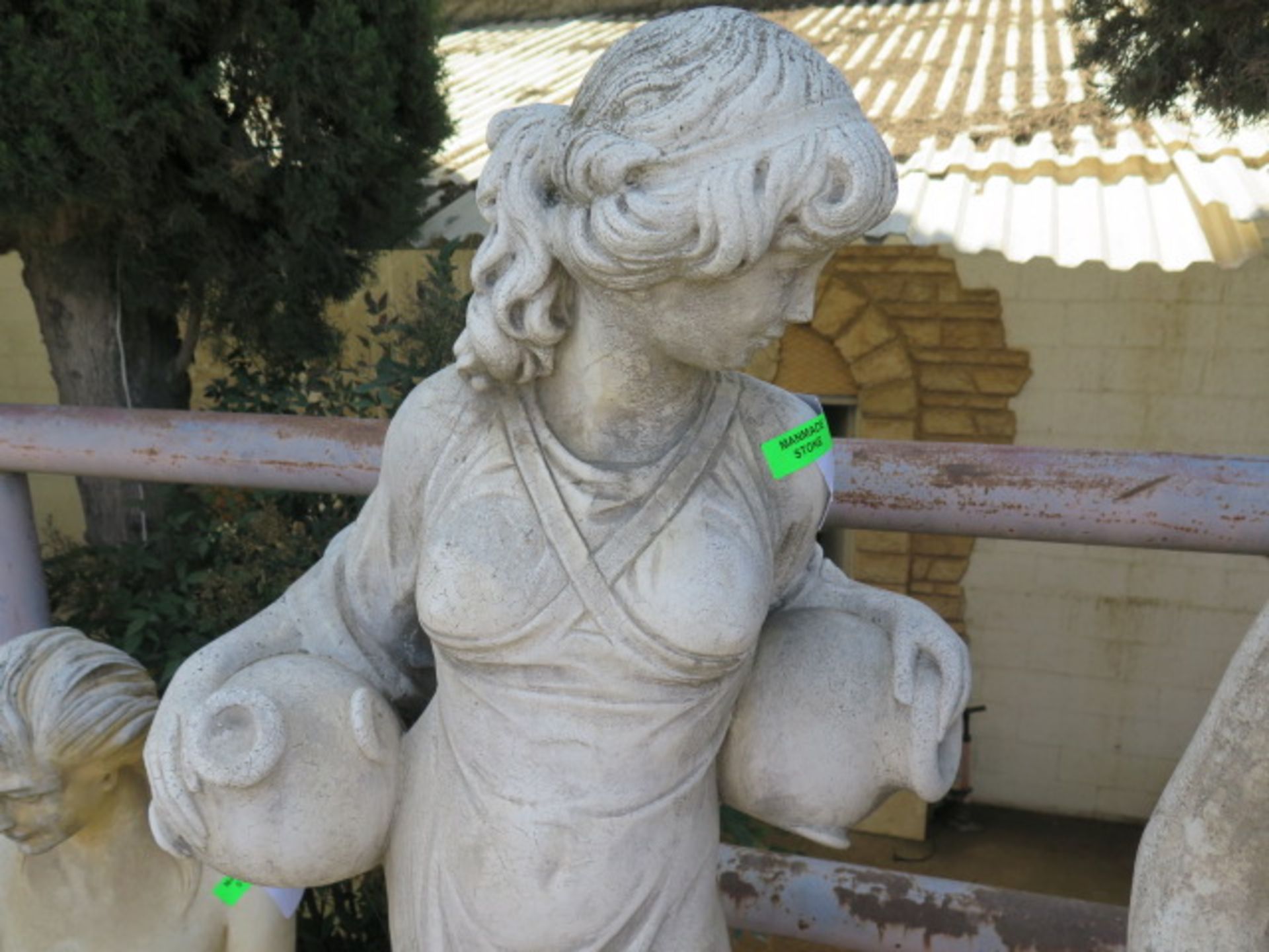 Greek ""Woman with Jars"" Statue (SOLD AS-IS - NO WARRANTY) - Image 3 of 5