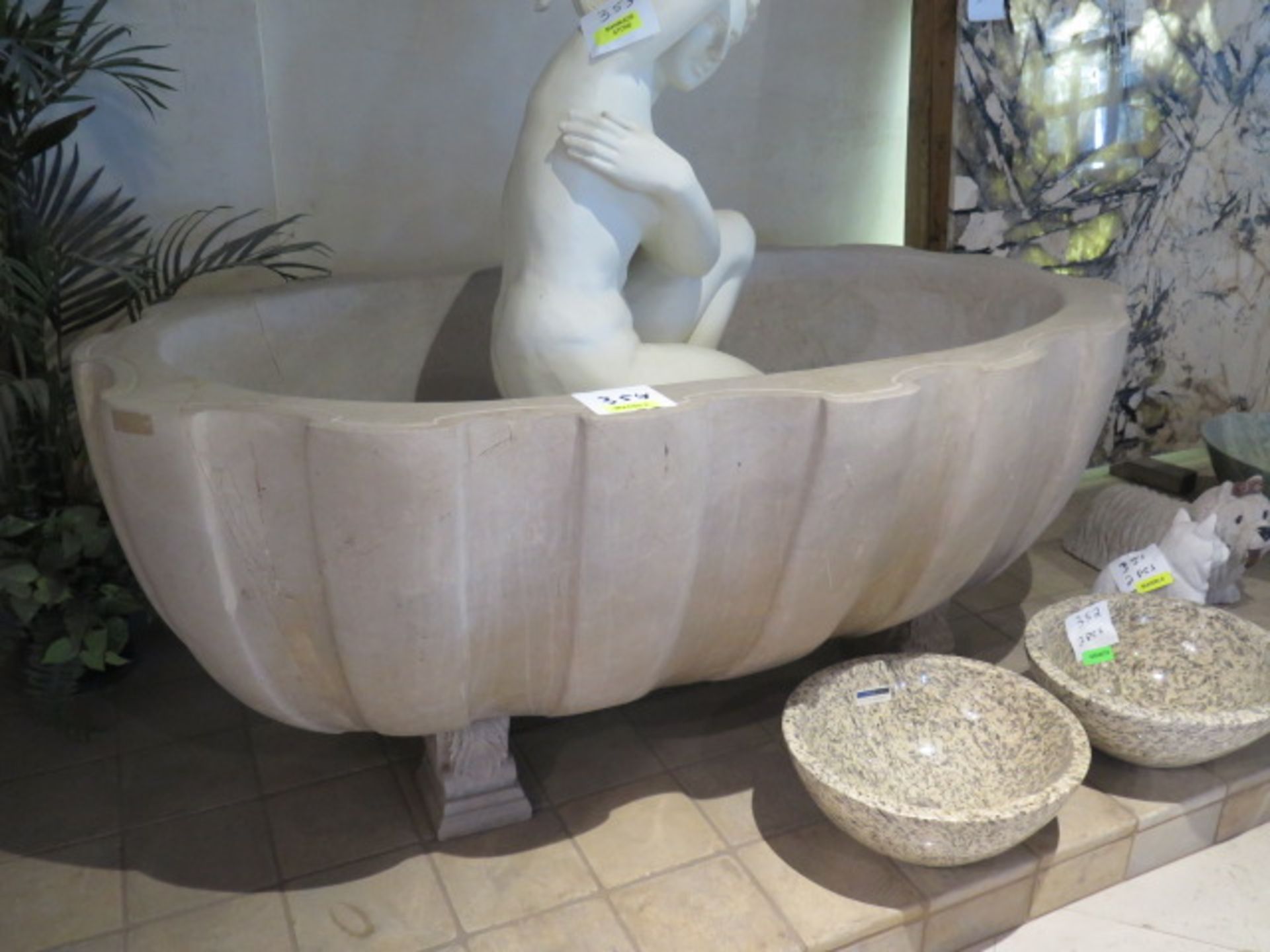 Marble Bath Tub (SOLD AS-IS - NO WARRANTY)