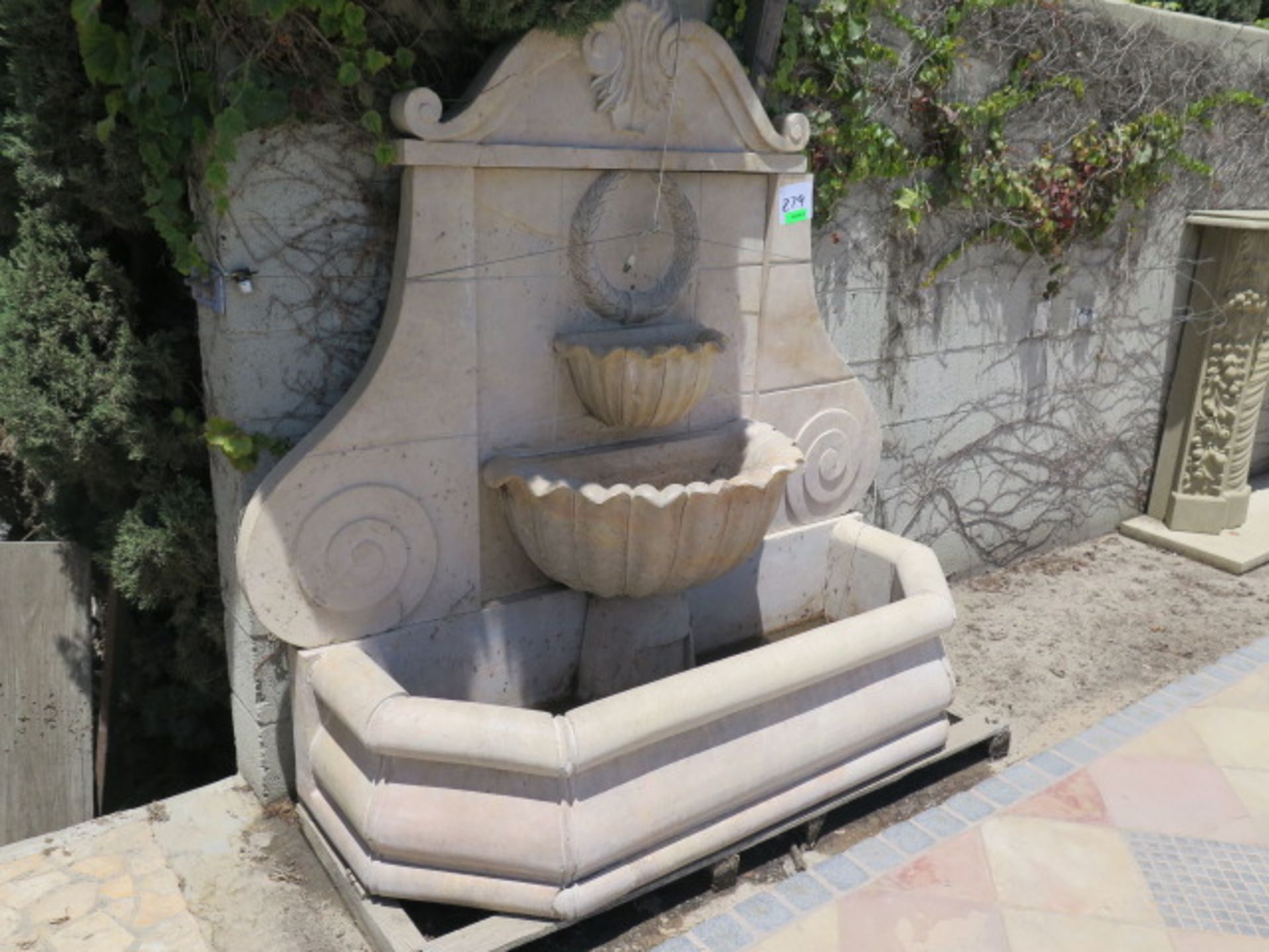 Marble Wall Mounted Fountain (SOLD AS-IS - NO WARRANTY) - Image 2 of 7