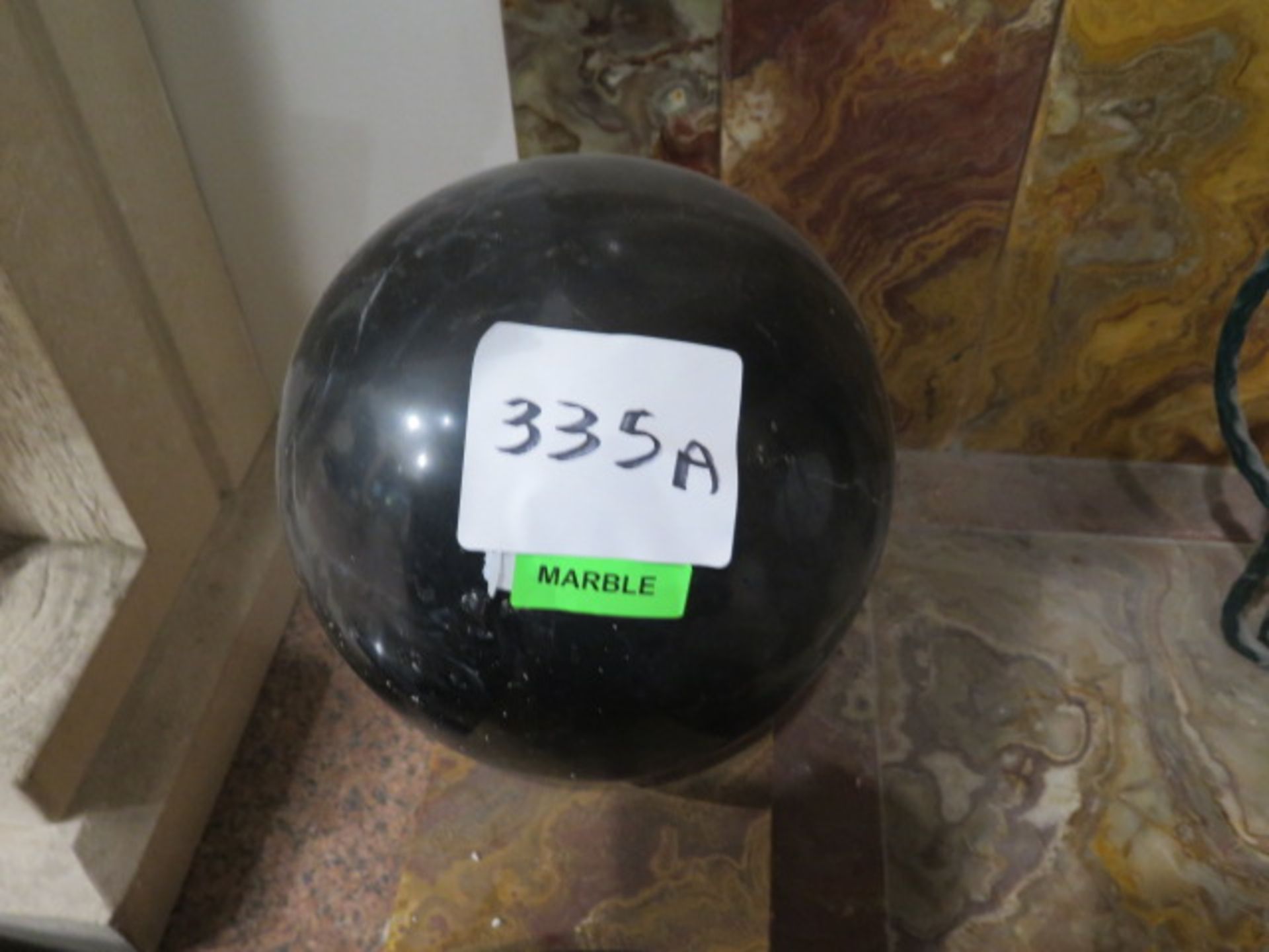 Marble Sphere and Bookends (SOLD AS-IS - NO WARRANTY) - Image 5 of 11