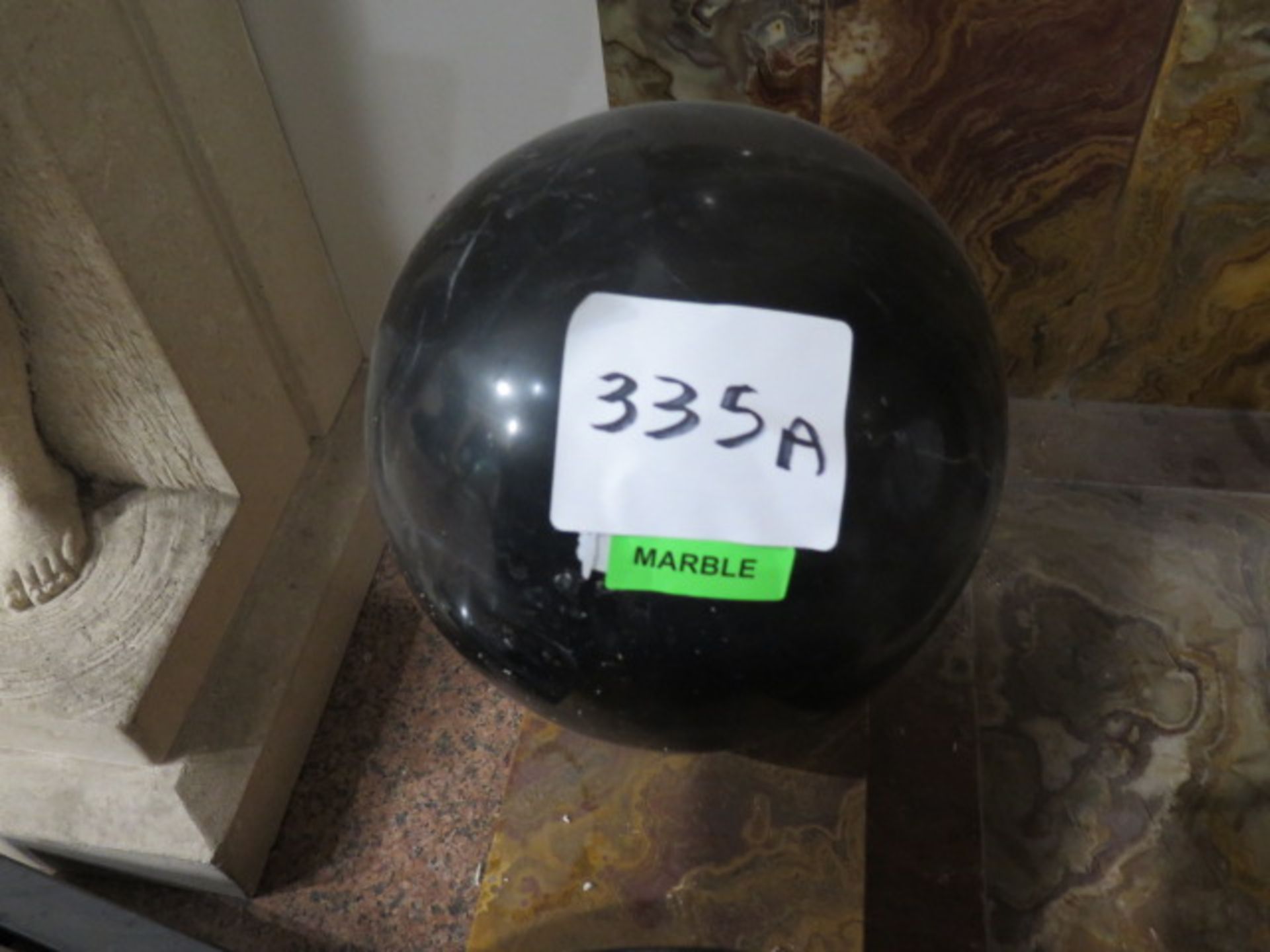 Marble Sphere and Bookends (SOLD AS-IS - NO WARRANTY) - Image 7 of 11
