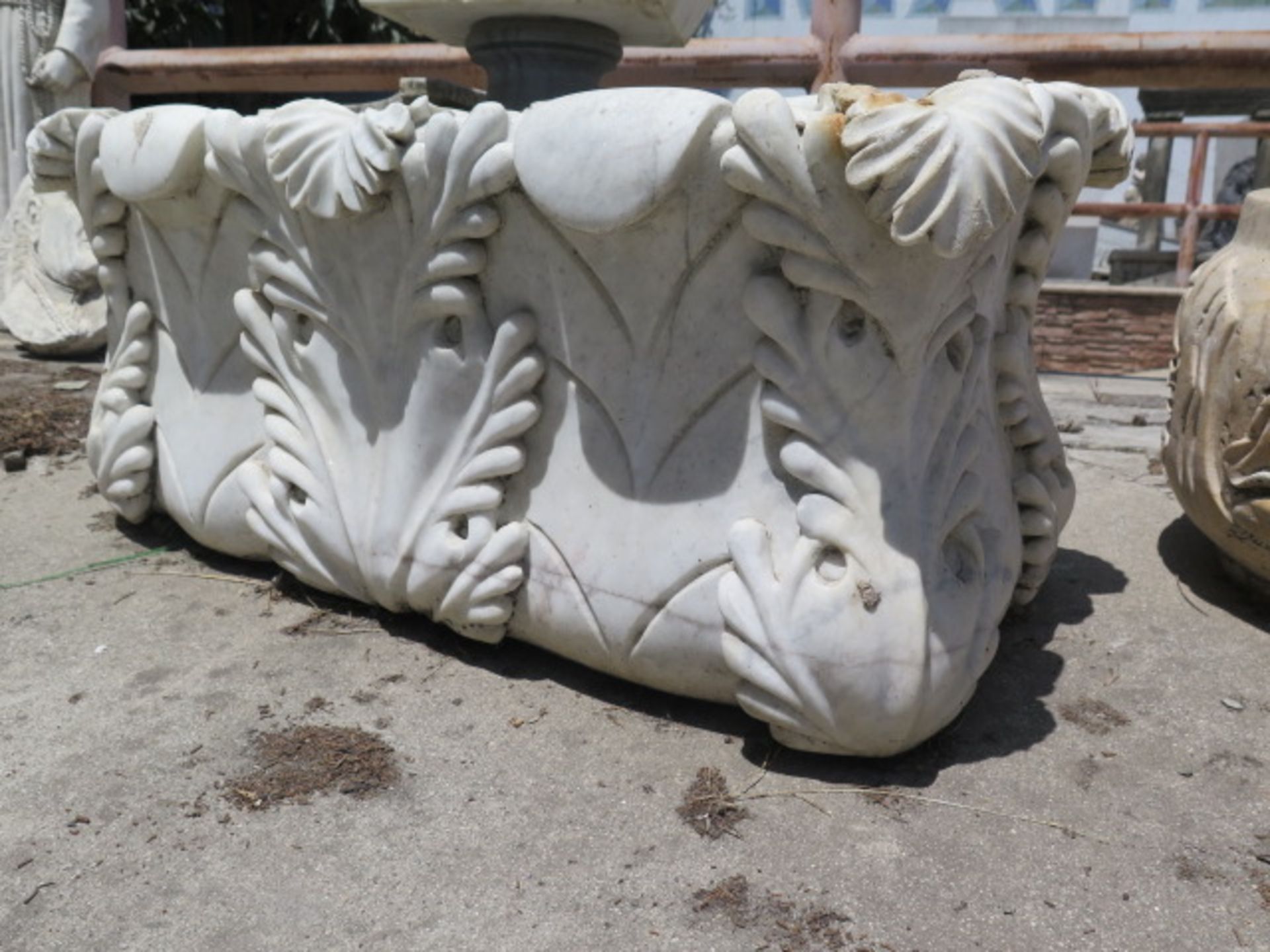 Marble Planter (SOLD AS-IS - NO WARRANTY) - Image 5 of 6
