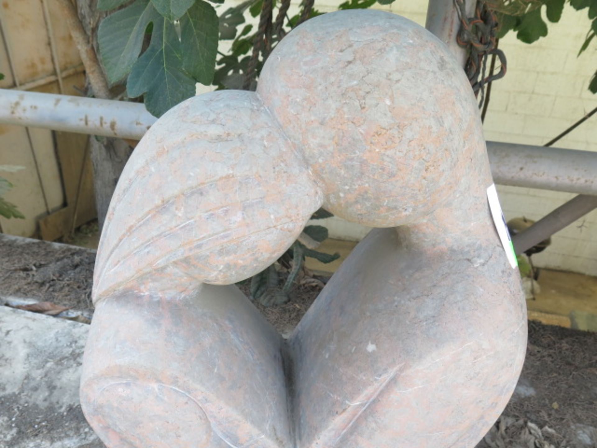 Marble ""Lovers"" Statue (SOLD AS-IS - NO WARRANTY) - Image 4 of 7