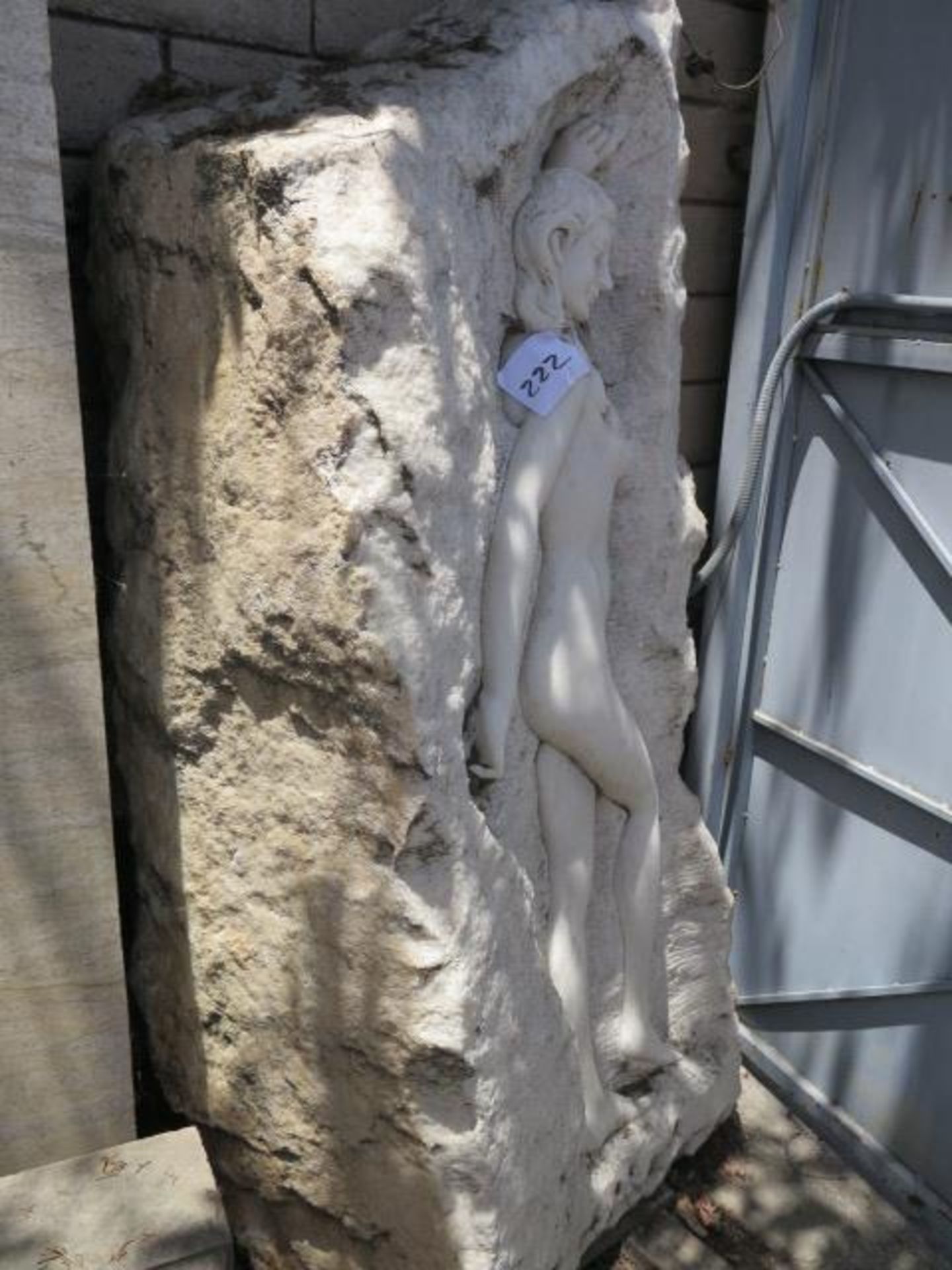 Marble Carved ""Nude Woman in Stone"" Sculpture (SOLD AS-IS - NO WARRANTY) - Image 2 of 8