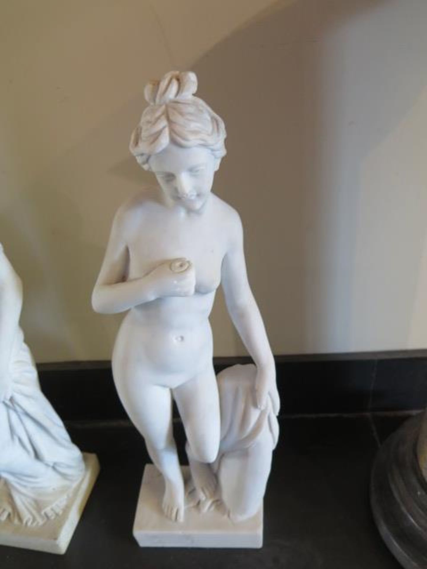 Marble Nude Greek Woman Statues (2) (SOLD AS-IS - NO WARRANTY) - Image 5 of 8