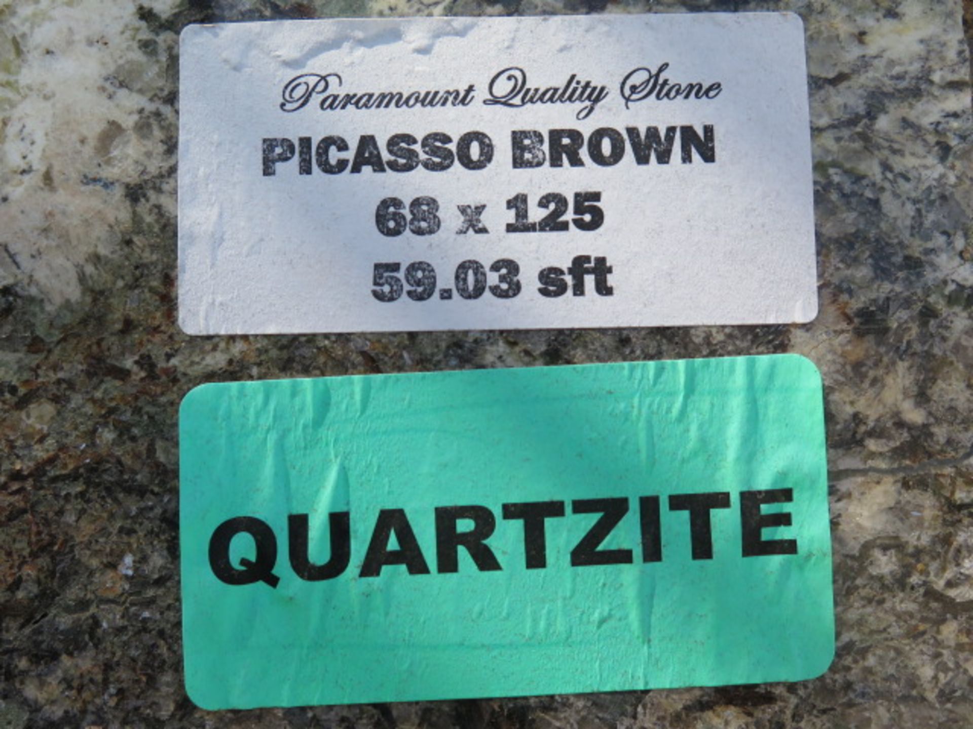 Picasso Brown Quartzite (4 Slabs) (SOLD AS-IS - NO WARRANTY) - Image 7 of 7