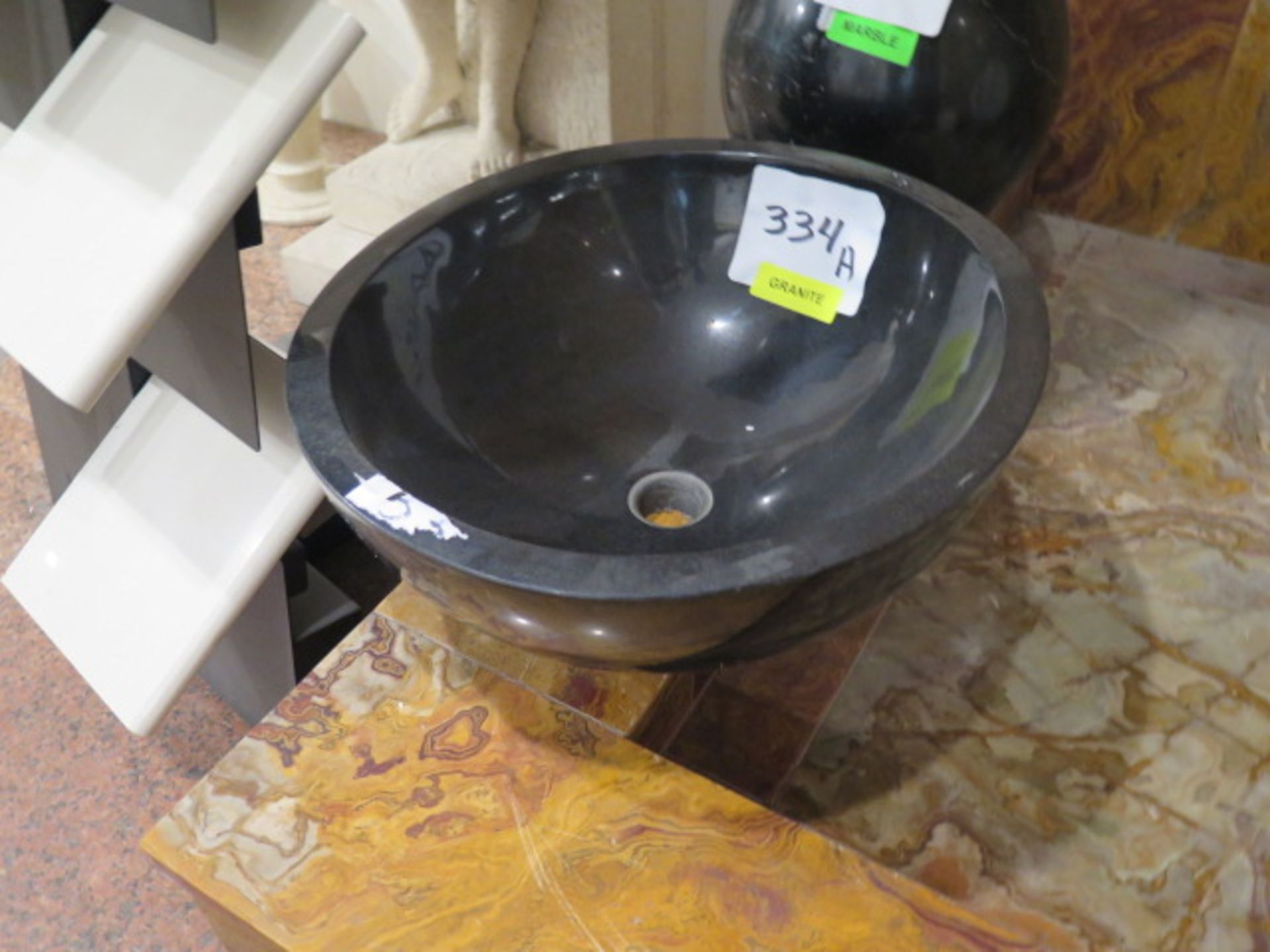 Marble and Granite Sink Basins (SOLD AS-IS - NO WARRANTY) - Image 3 of 7