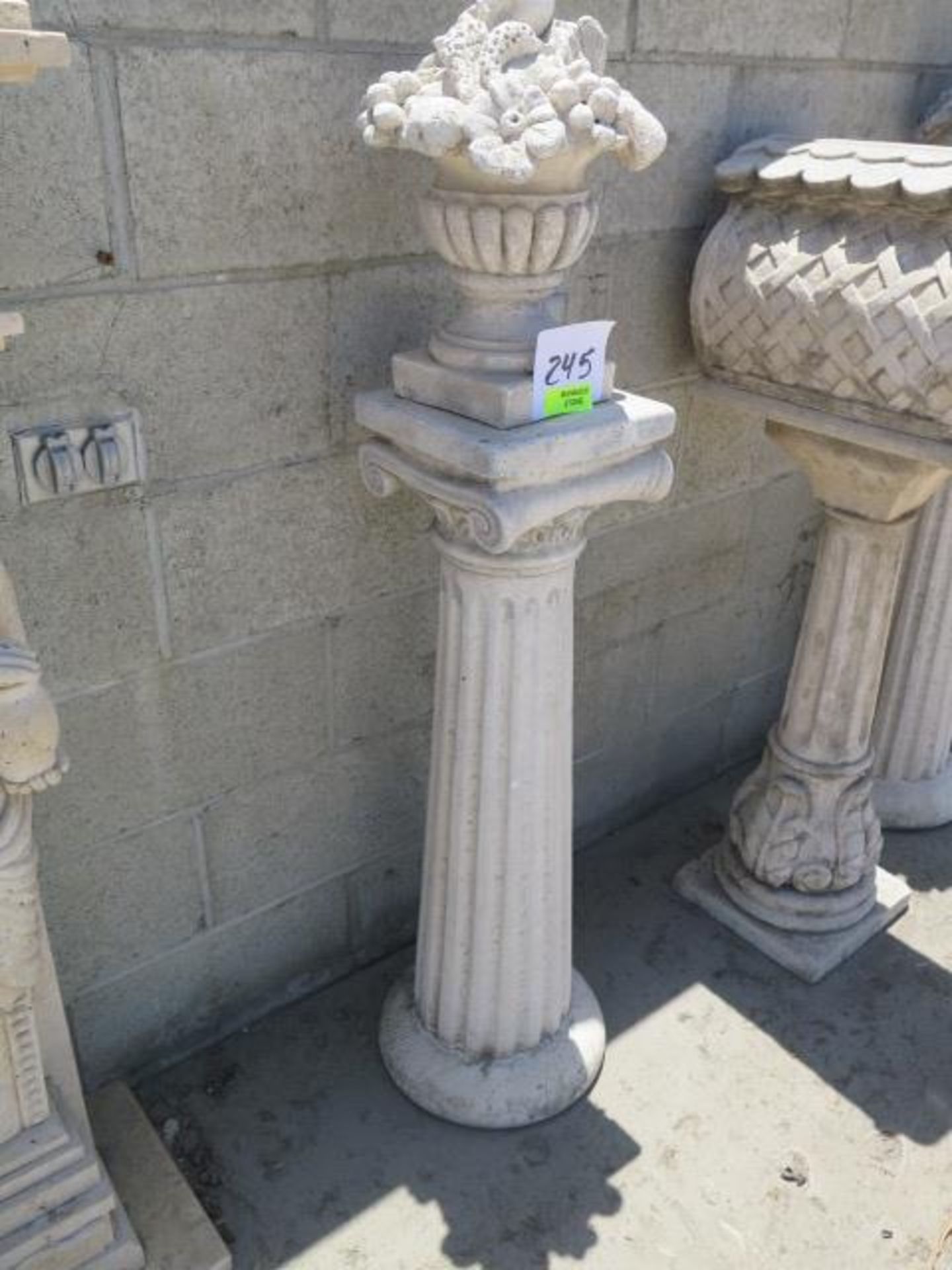 Pillars w/ Ornamental Tops (2) (SOLD AS-IS - NO WARRANTY) - Image 3 of 7