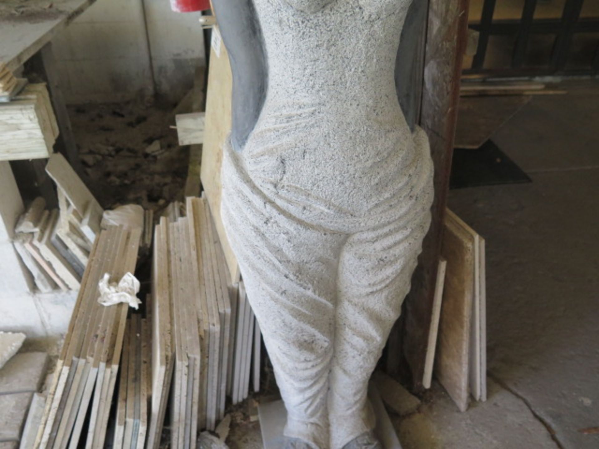 Marble Woman Statue (SOLD AS-IS - NO WARRANTY) - Image 5 of 8