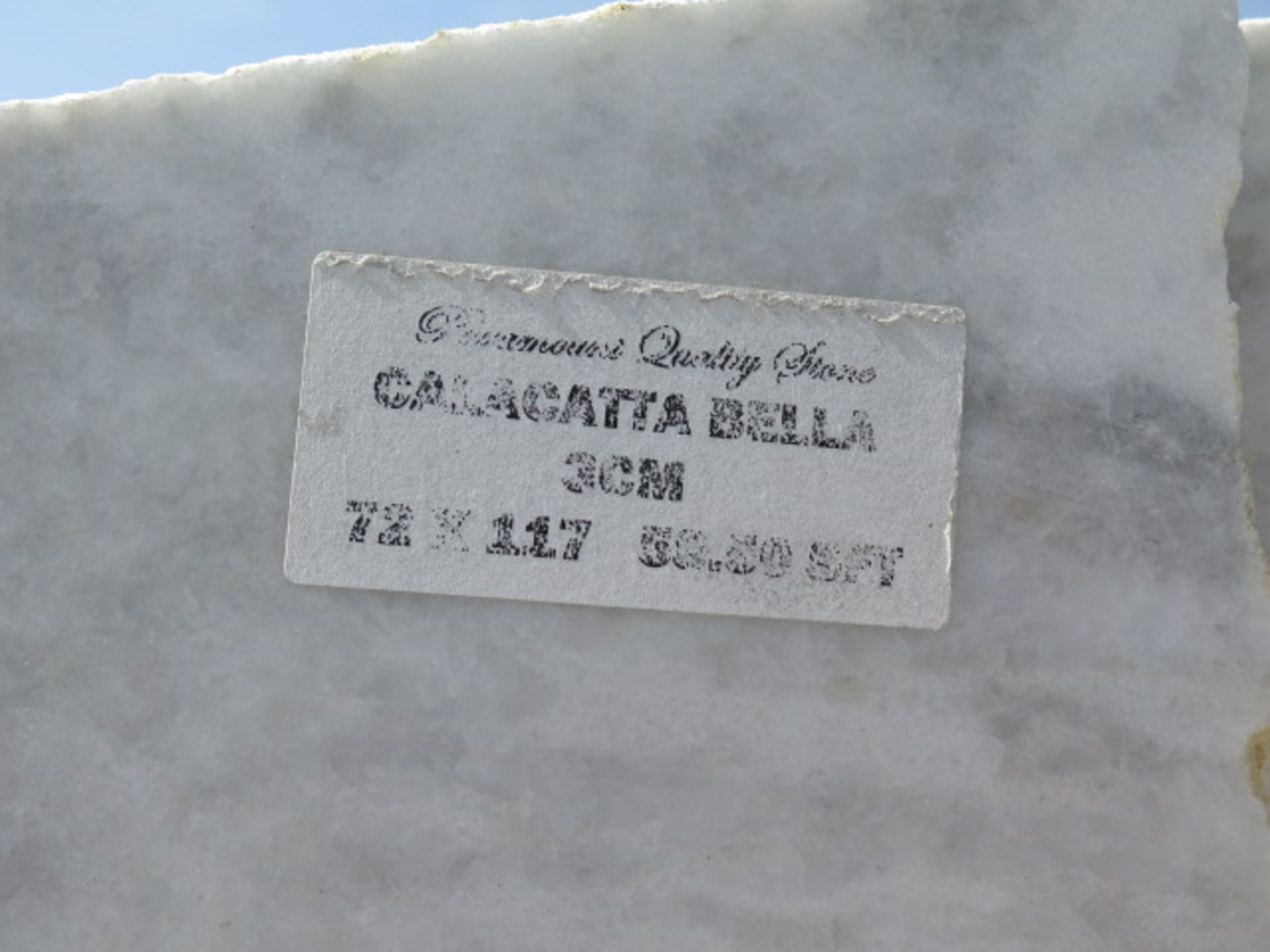 Calacatta Bella Granite 3cm (4 Slabs) (SOLD AS-IS - NO WARRANTY) - Image 7 of 7