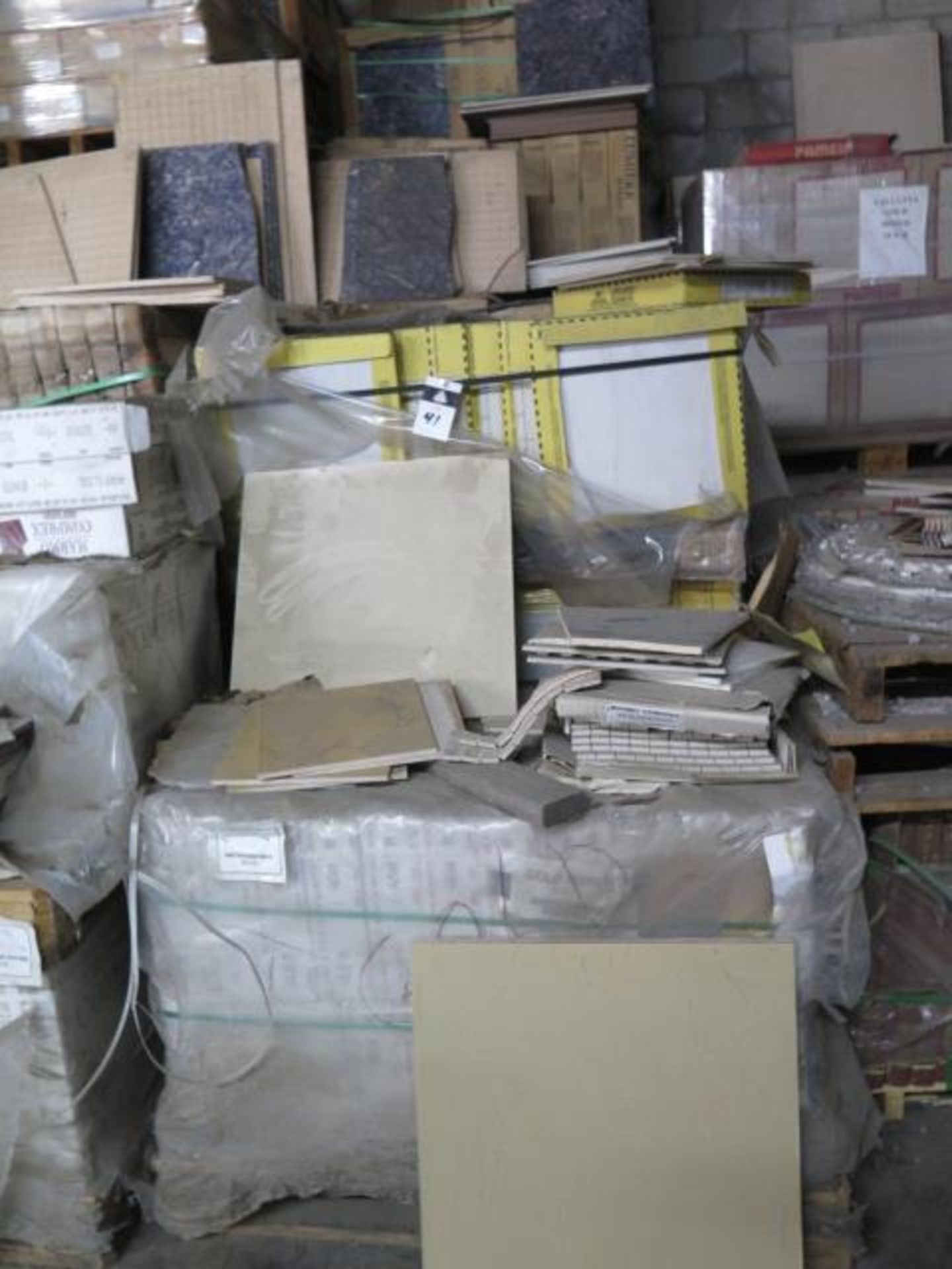 Mixed Lot Porcelian Tiles (8 Pallets) (SOLD AS-IS - NO WARRANTY)