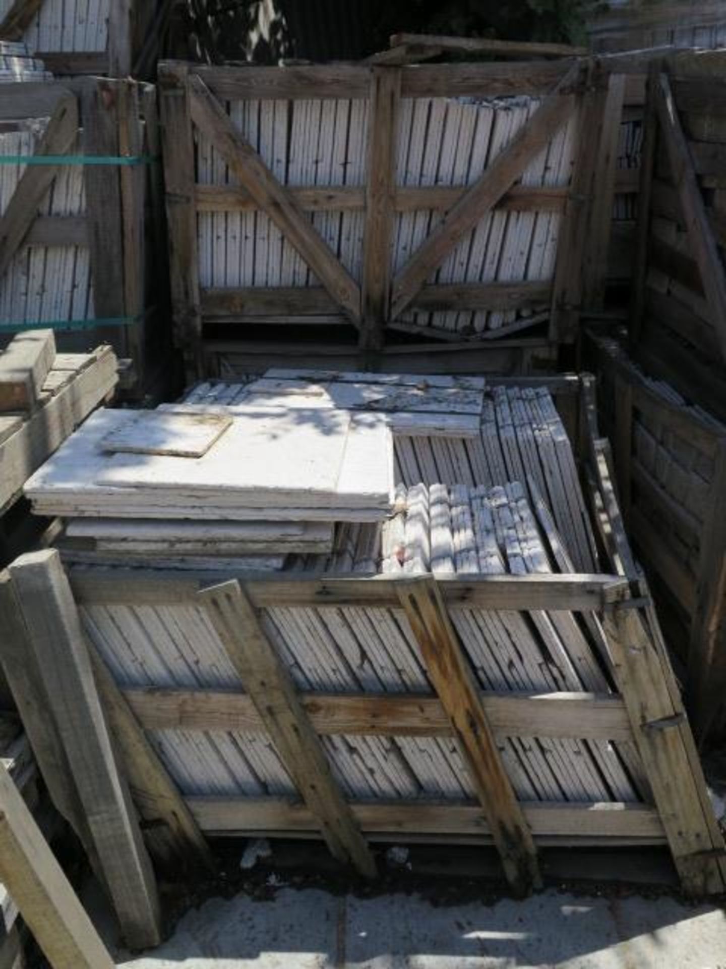 Misc Travertine Tiles (6 Pallets) (SOLD AS-IS - NO WARRANTY)