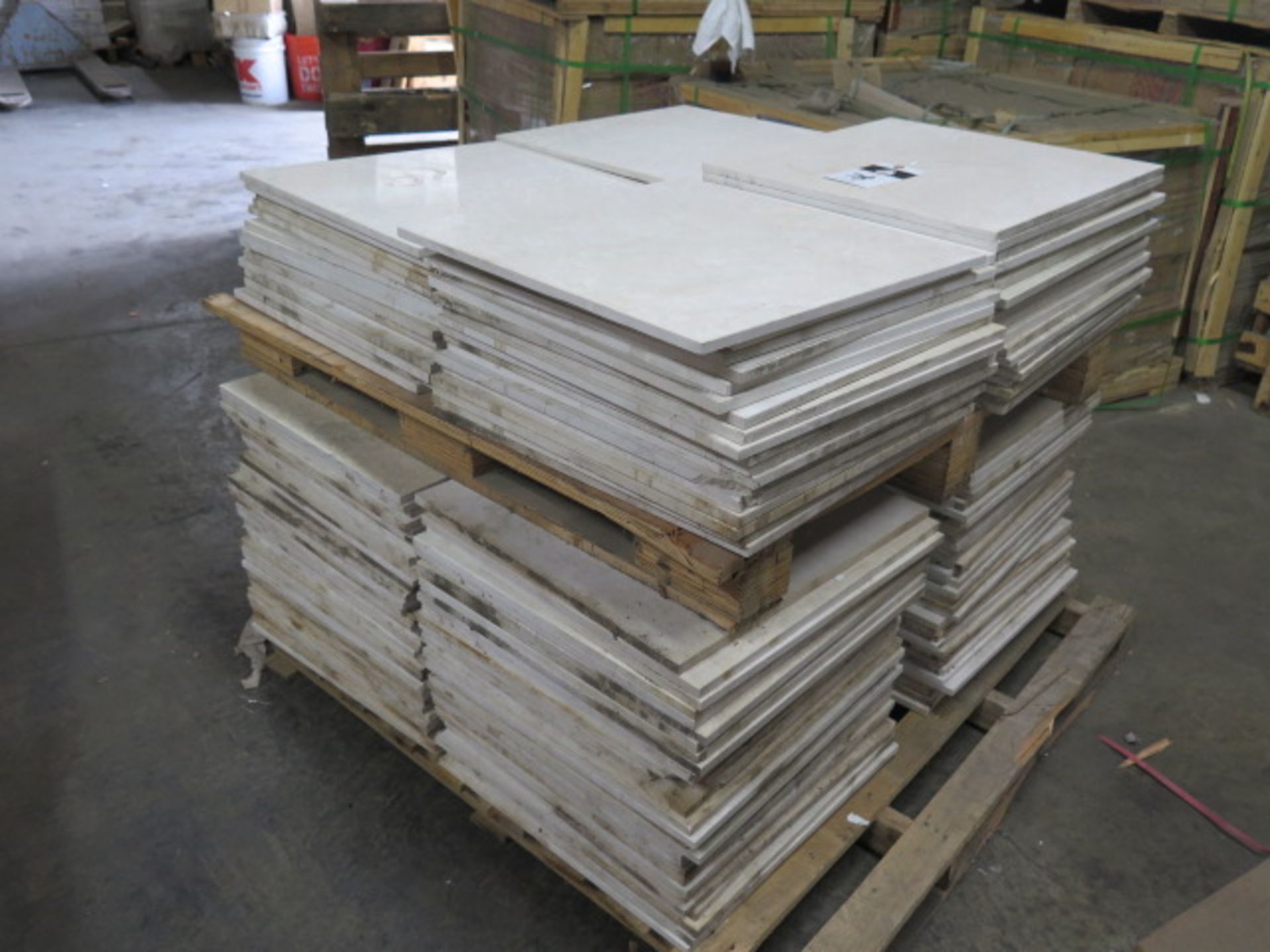 18" x 18" Marble Tiles (SOLD AS-IS - NO WARRANTY)