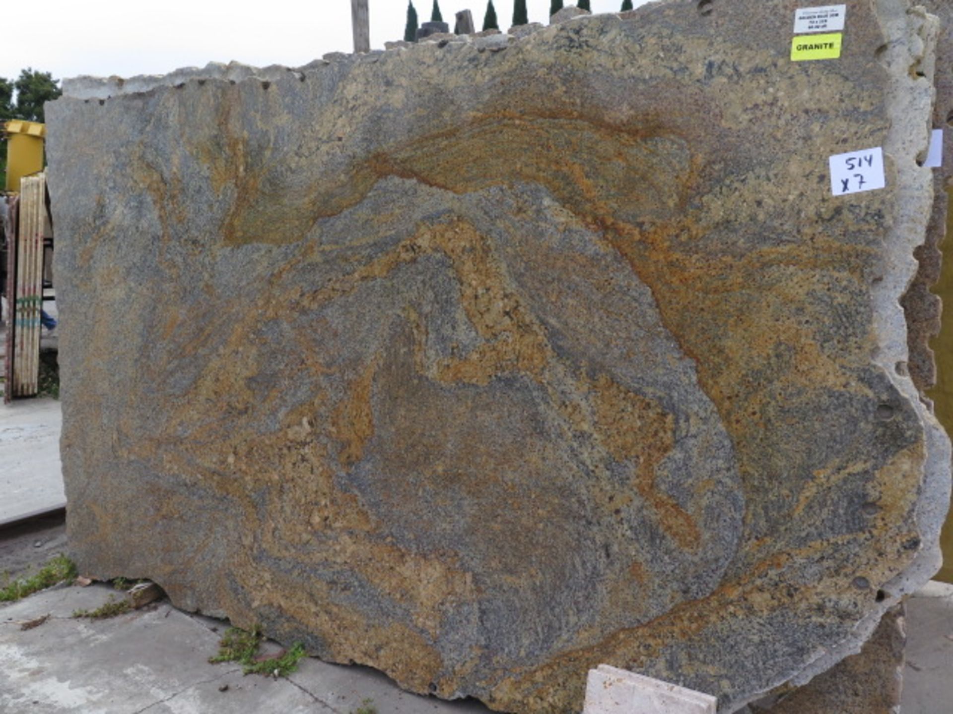 Golden Blue Granite 3cm (7 Slabs) (SOLD AS-IS - NO WARRANTY)