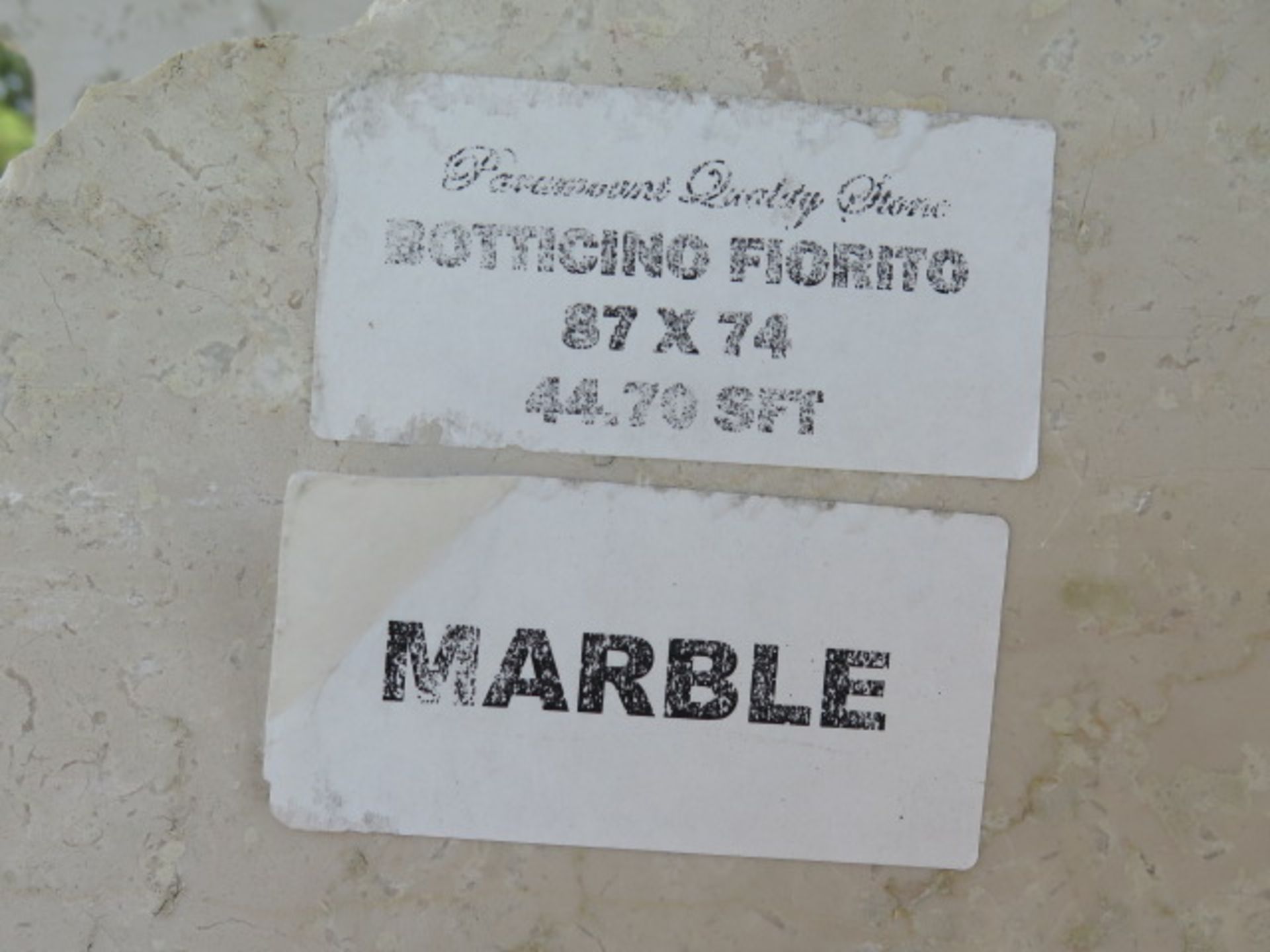 Botticino Fiorito Marble (10 Slabs) (SOLD AS-IS - NO WARRANTY) - Image 7 of 7