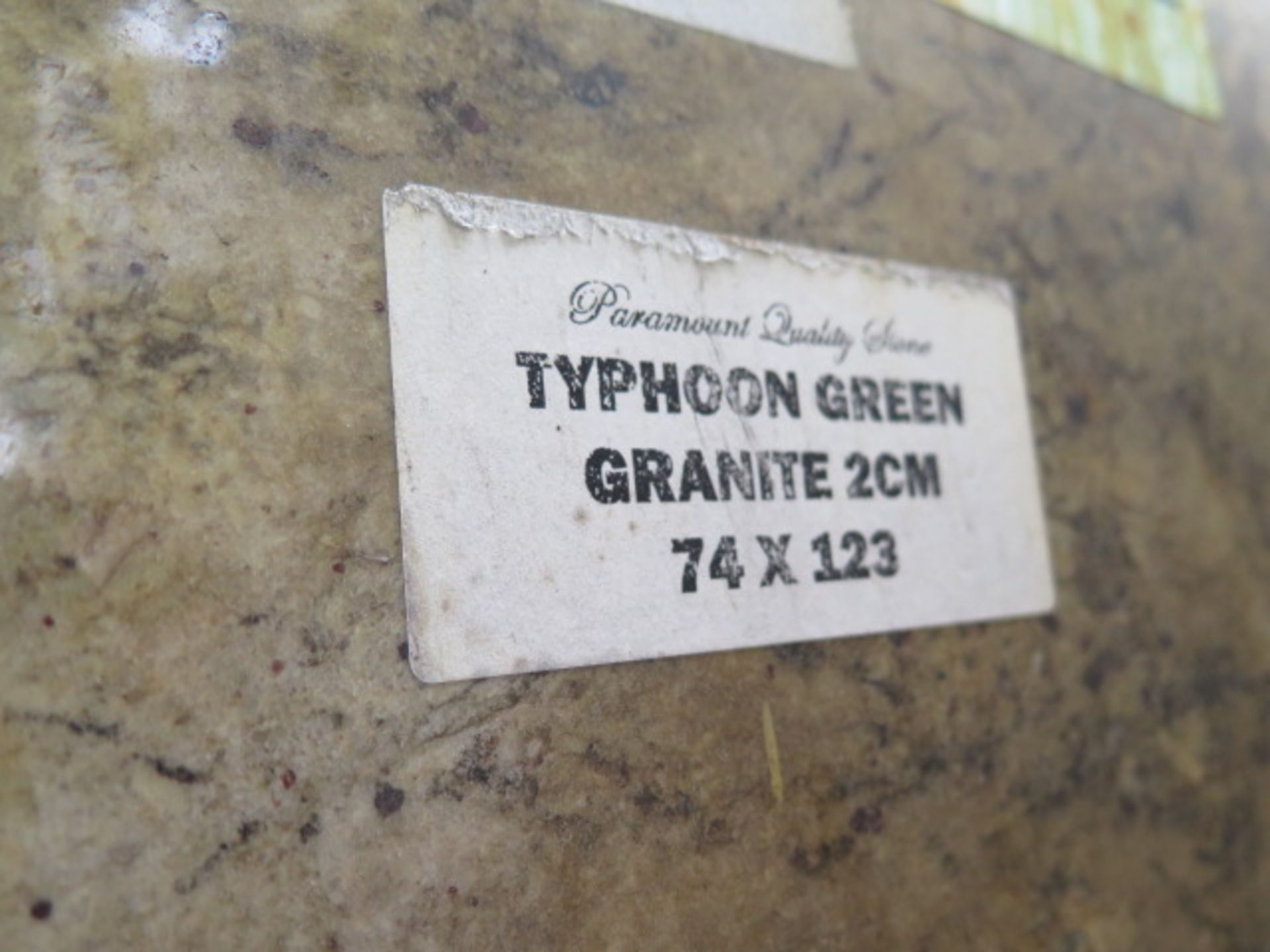 Typhoon Green Granite (9 Slabs) (SOLD AS-IS - NO WARRANTY) - Image 7 of 7
