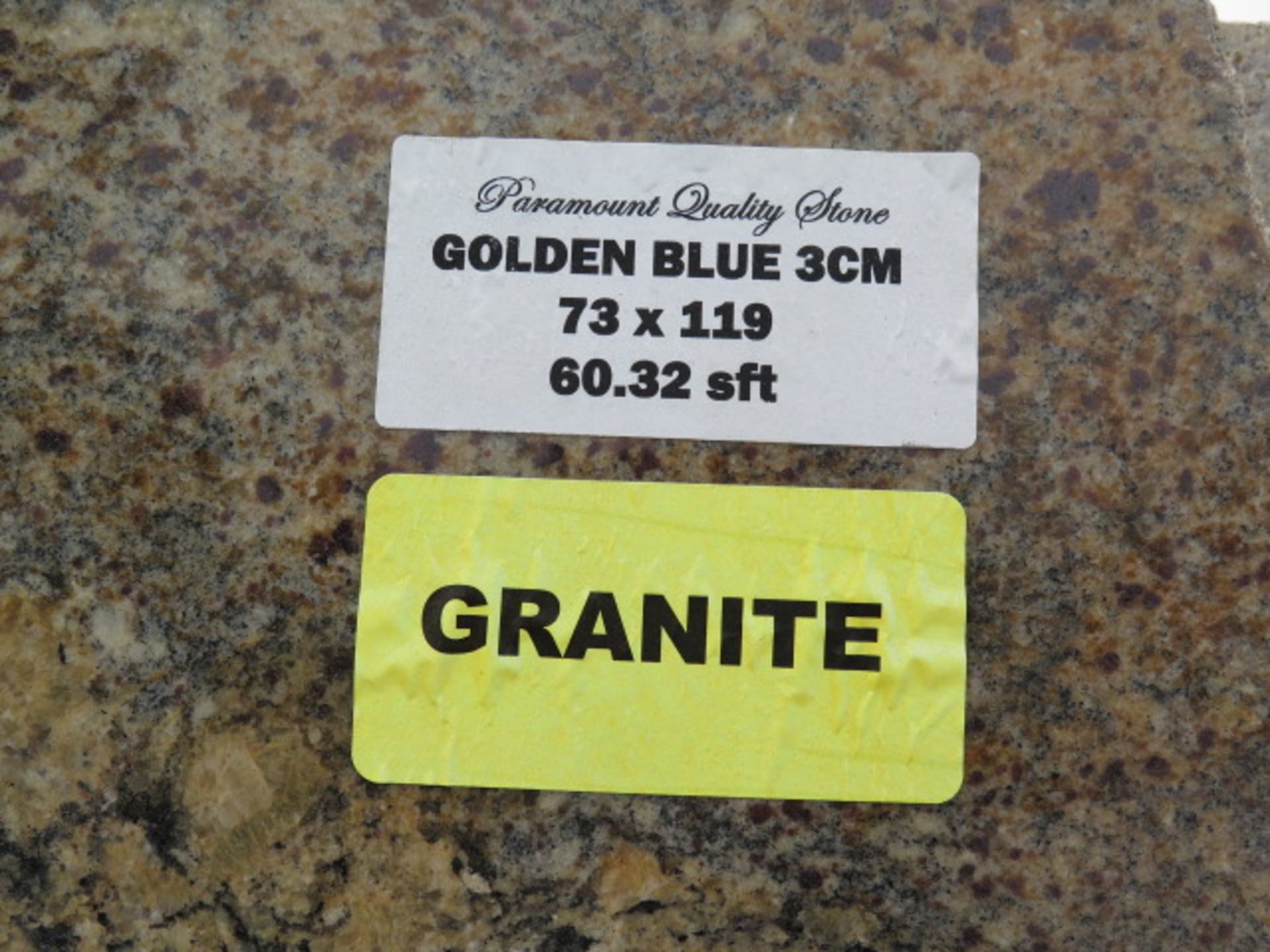 Golden Blue Granite 3cm (7 Slabs) (SOLD AS-IS - NO WARRANTY) - Image 7 of 7