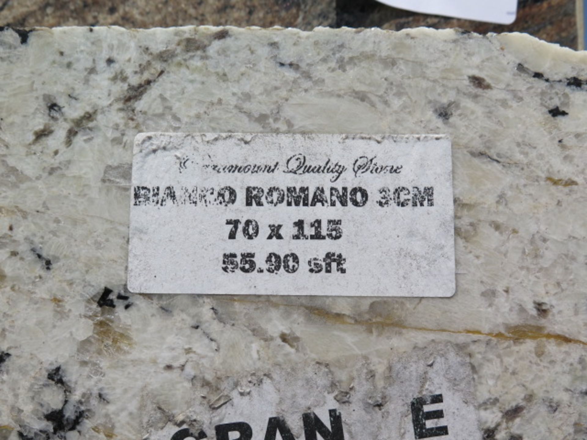 Bianco Romano Granite 3cm (2 Slabs) (SOLD AS-IS - NO WARRANTY) - Image 8 of 8