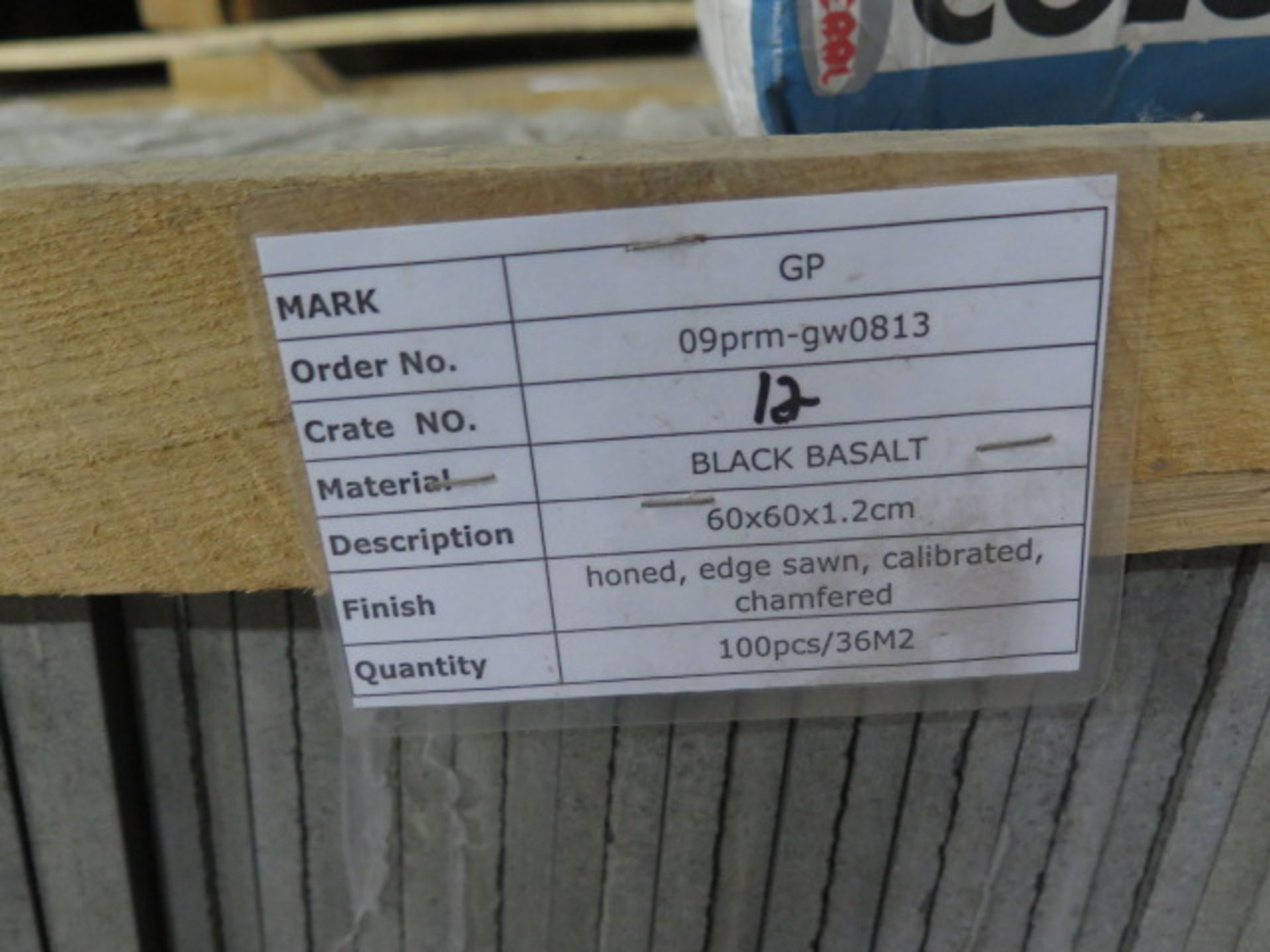 Black Basalt Tiles 23 3/4" x 23 3/4" (8 Pallets) (SOLD AS-IS - NO WARRANTY) - Image 5 of 9