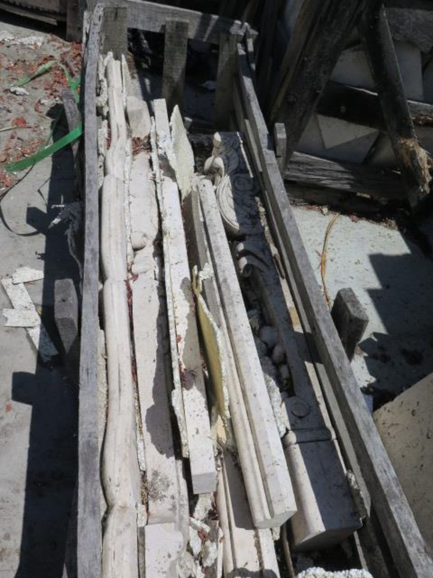 Travertine Fireplace Mantles (3) (PARTS ???) (SOLD AS-IS - NO WARRANTY) - Image 5 of 9