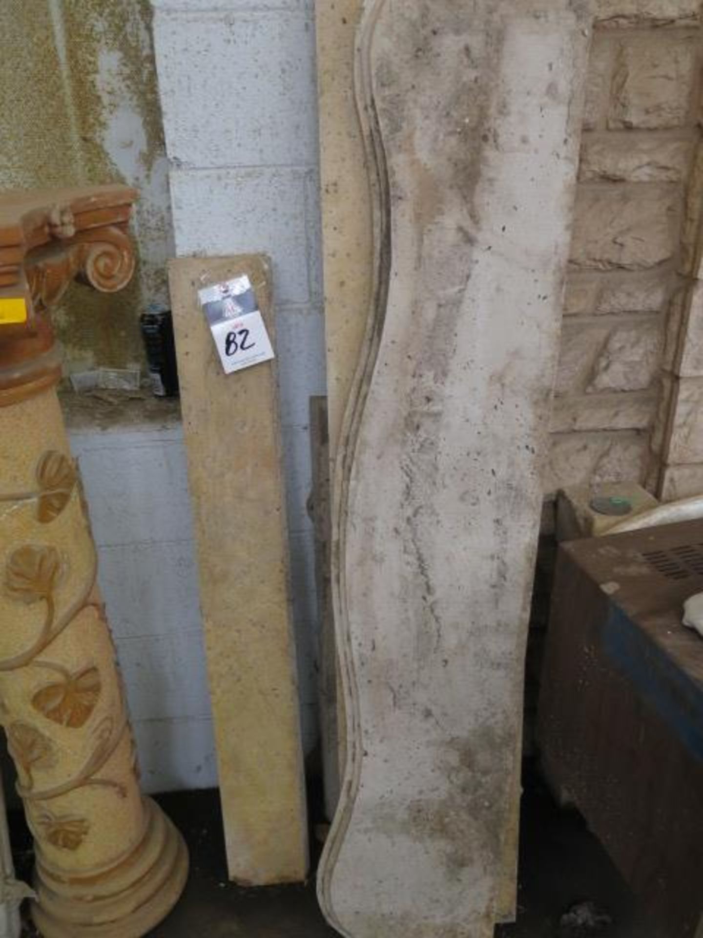 Travertine Fireplace Mantle (SOLD AS-IS - NO WARRANTY)