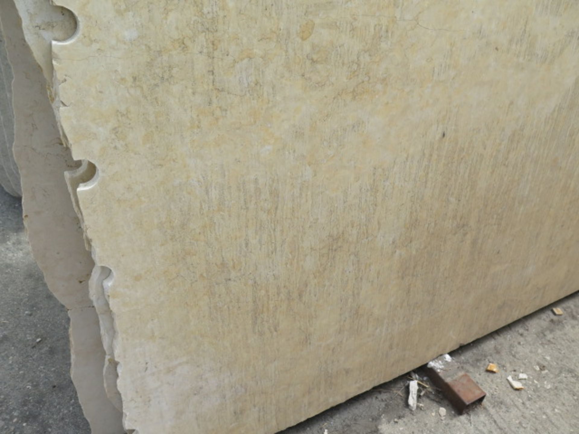 Jerusalem Gold Limestone (8 Slabs) (SOLD AS-IS - NO WARRANTY) - Image 3 of 8