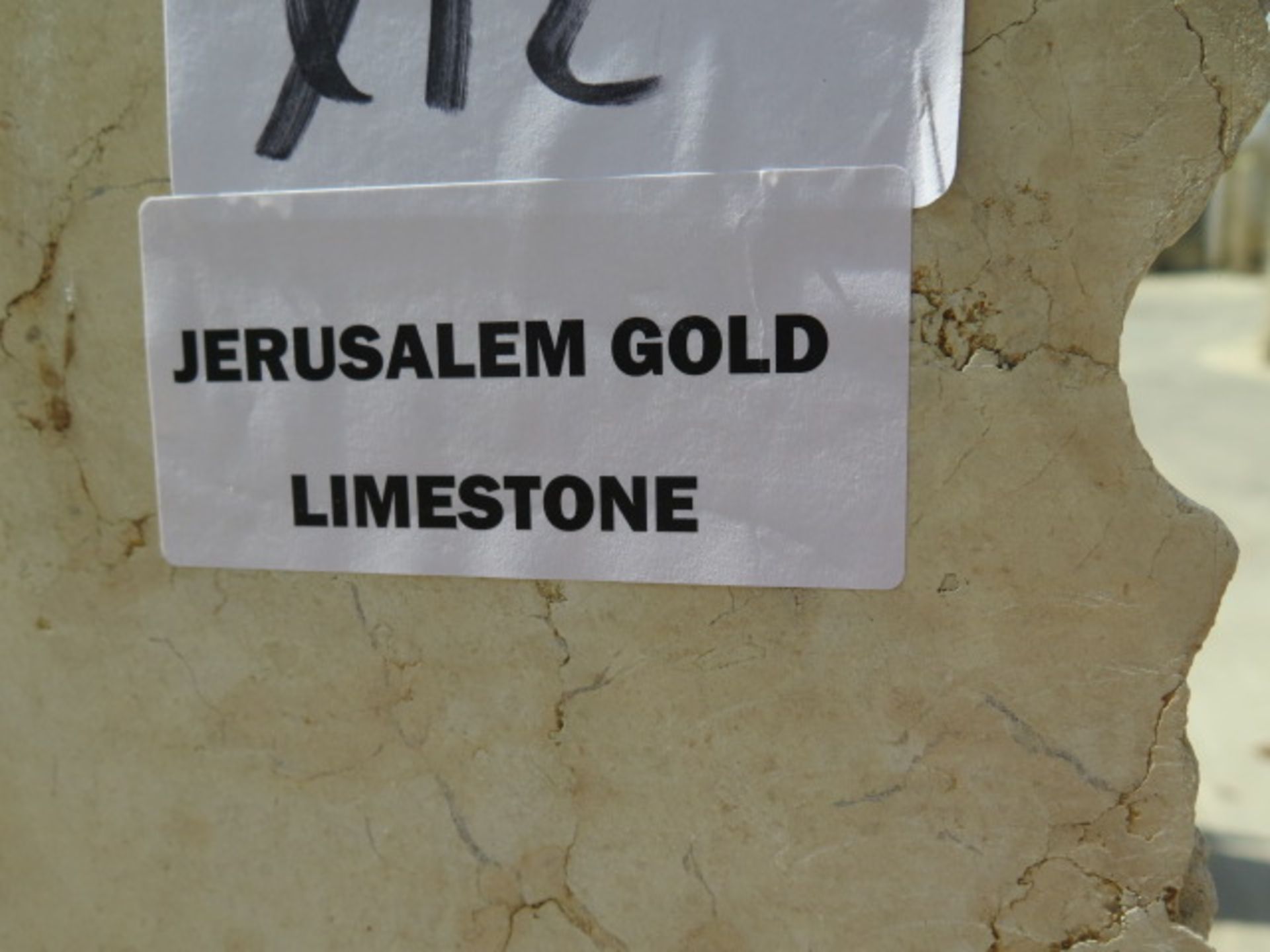 Jerusalem Gold Limestone (12 Slabs) (SOLD AS-IS - NO WARRANTY) - Image 8 of 8