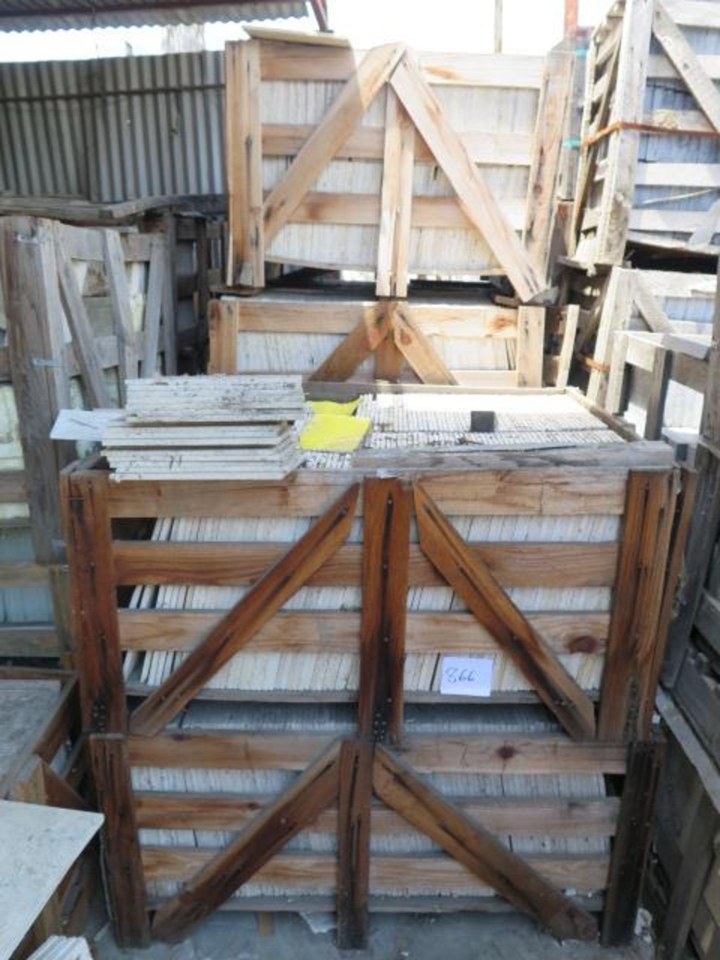 18" x 18" Travertine Tiles (5 Pallets) (SOLD AS-IS - NO WARRANTY)