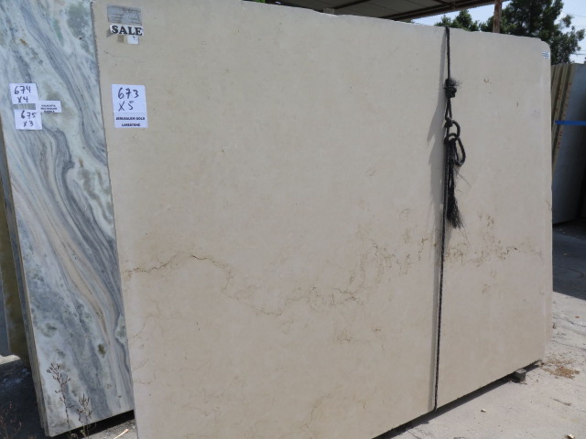 Jerusalem Gold Limestone (5 Slabs) (SOLD AS-IS - NO WARRANTY)