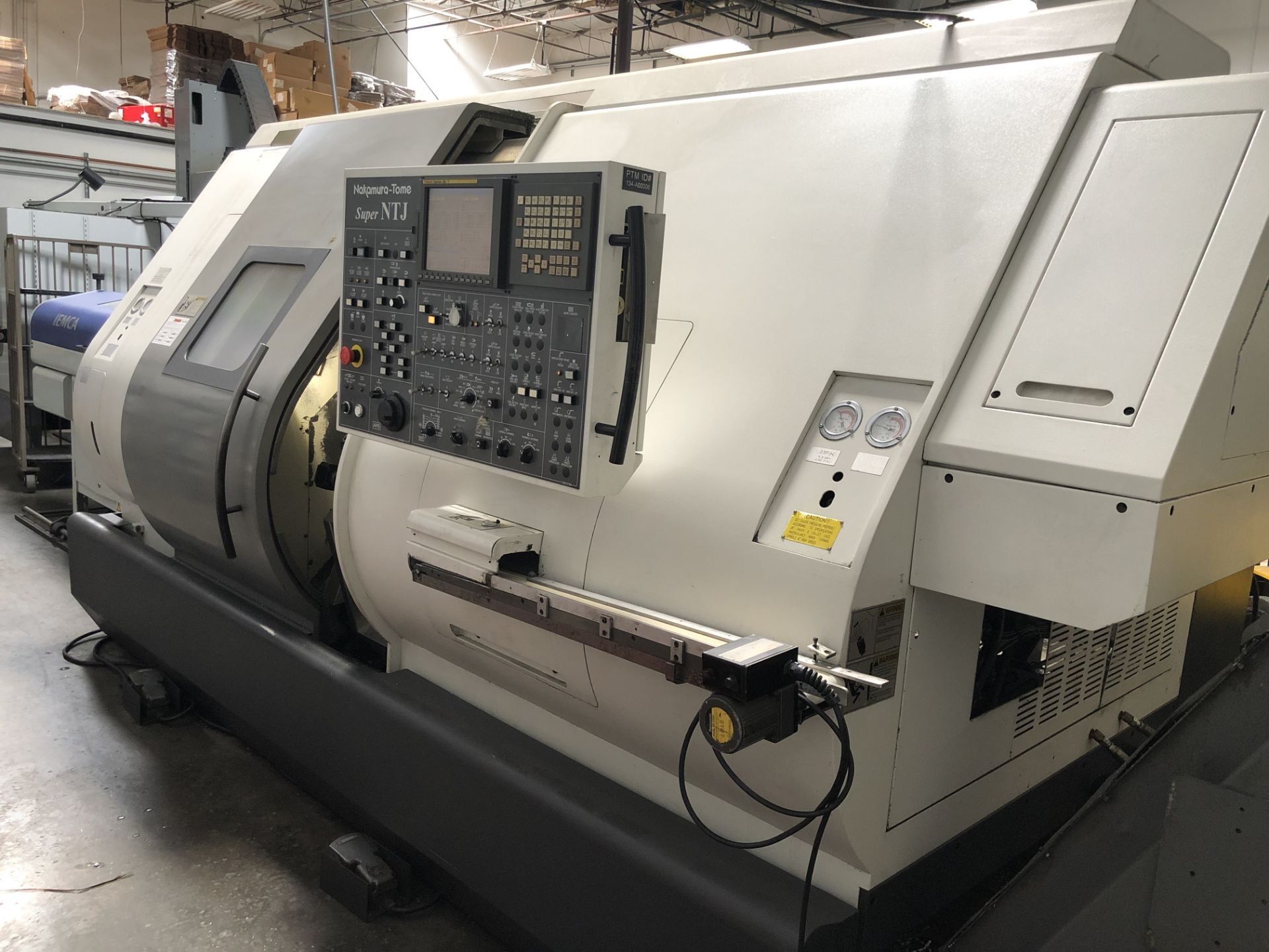 2003 Nakamura-Tome Super NTJ 6-Axis, Twin Spindle Live Turret CNC Turning / Milling , SOLD AS IS