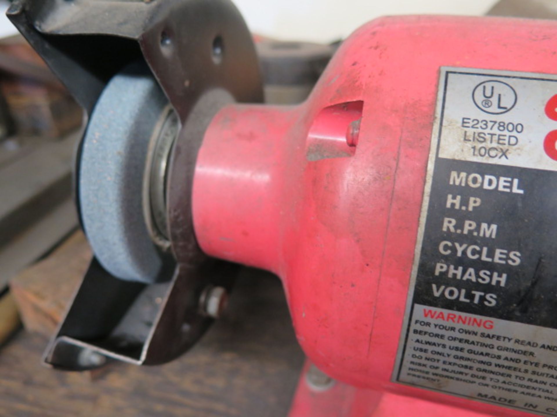 6” Bench Grinder (SOLD AS-IS – NO WARRANTY) - Image 3 of 4