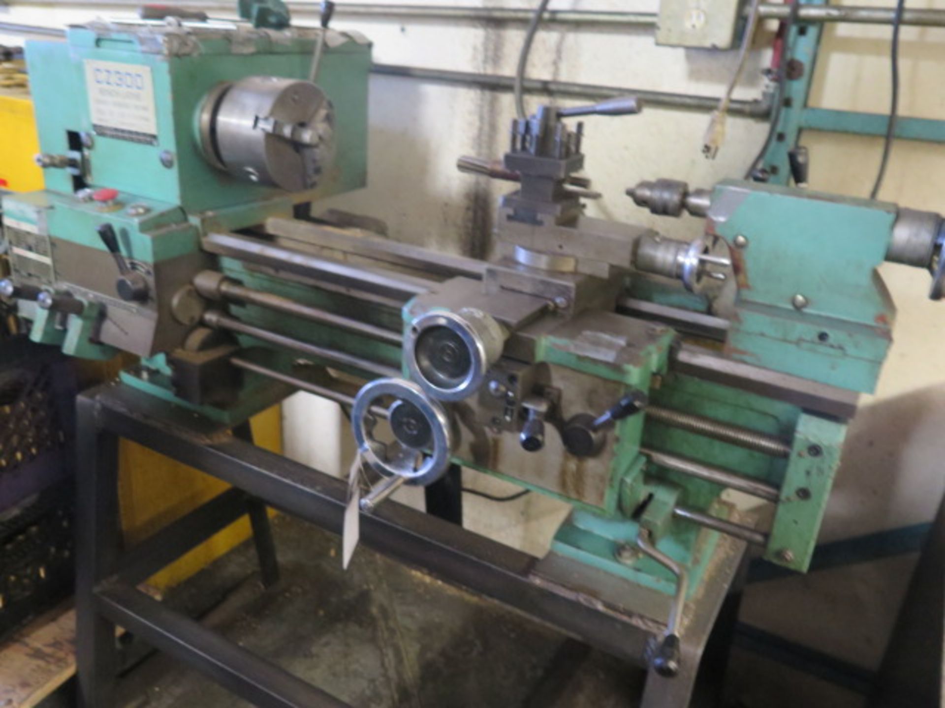 Chizhou mdl. CZ300 11 ½” x 24” Lathe s/n 0101 w/ 50-1200 RPM, Inch/mm Thread, Tailstock, SOLD AS IS - Image 2 of 12