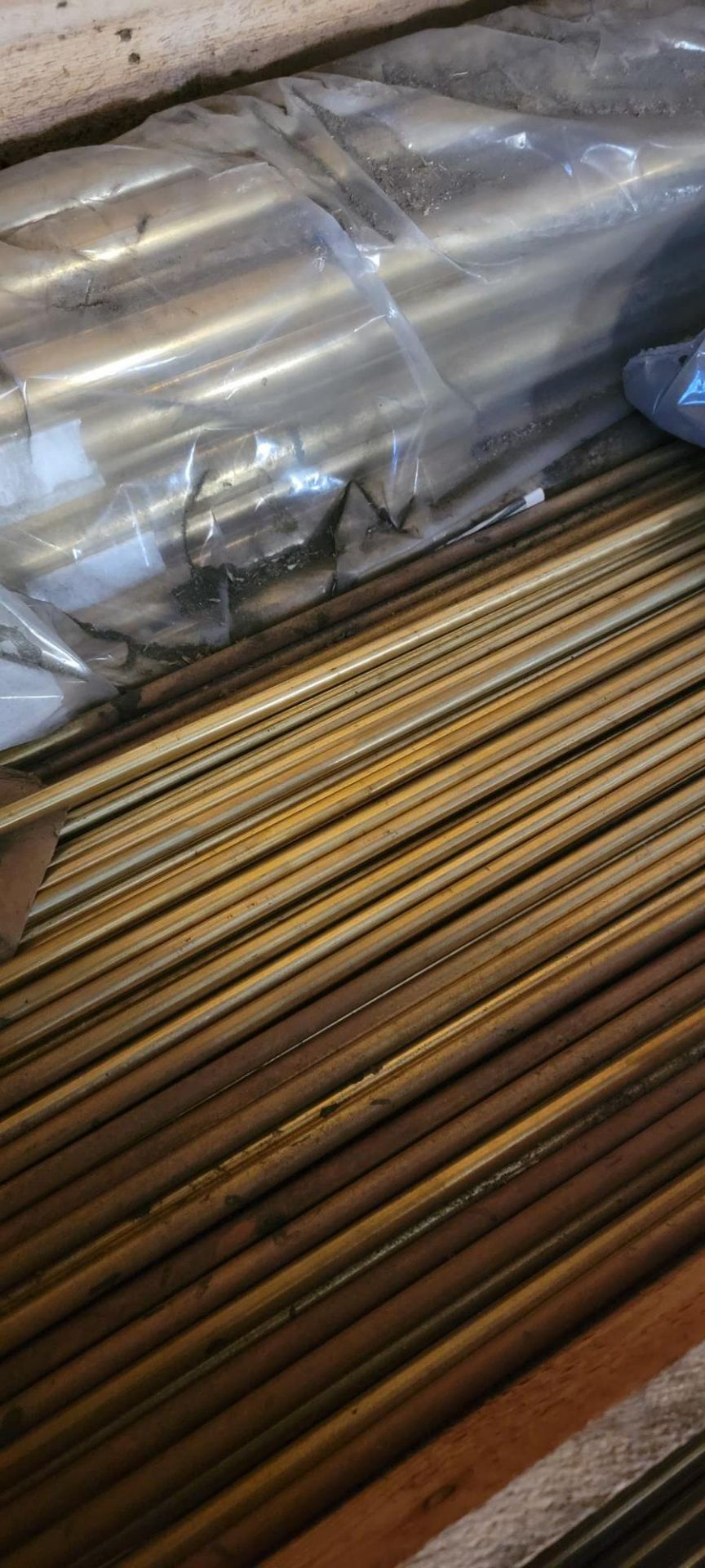 APPROX 9500 LB .813” x .062” x 144” And Various Sizes Brass Tubing (SOLD AS-IS - NO WARRANTY) - Image 5 of 25