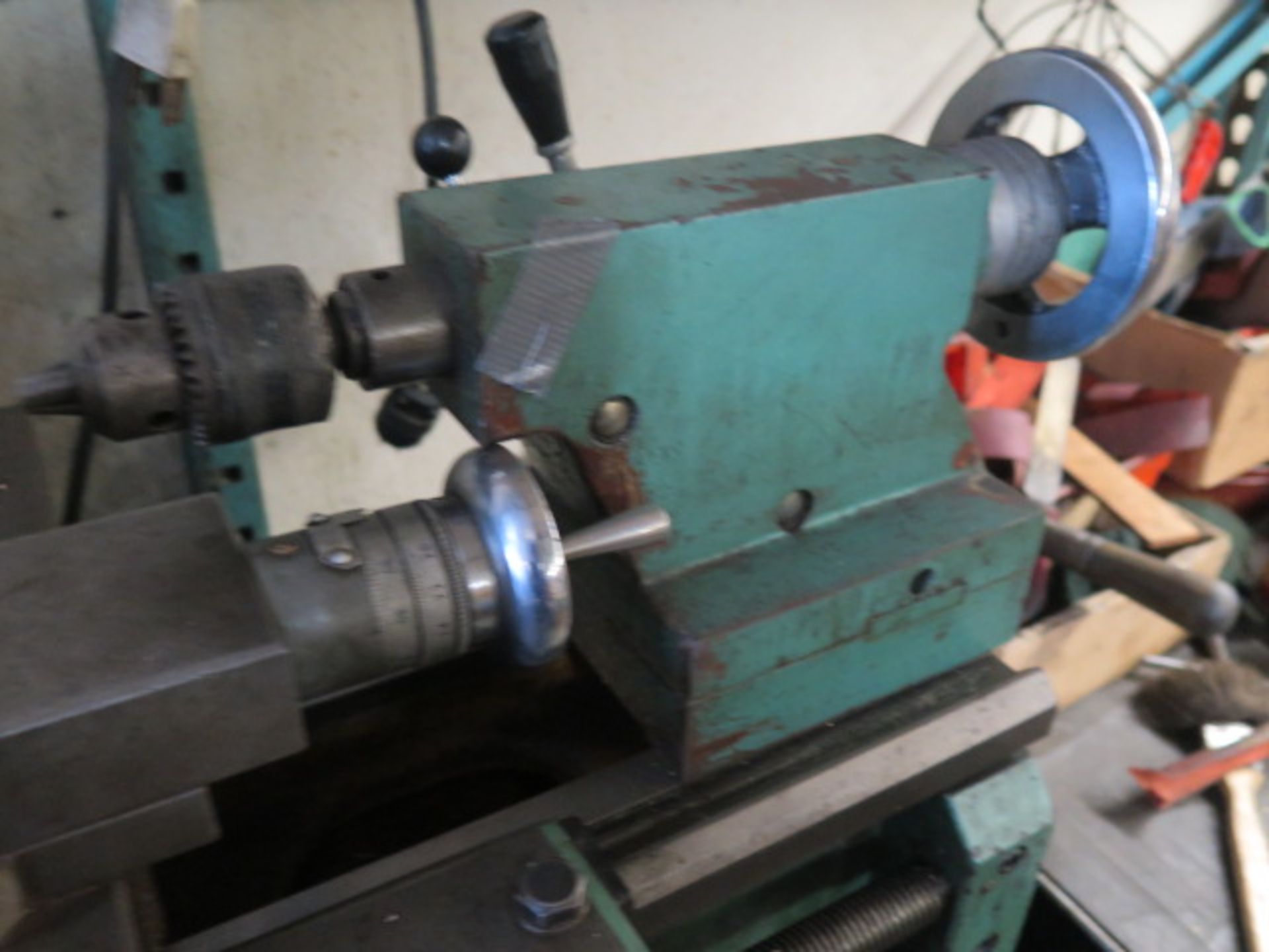 Chizhou mdl. CZ300 11 ½” x 24” Lathe s/n 0101 w/ 50-1200 RPM, Inch/mm Thread, Tailstock, SOLD AS IS - Image 8 of 12