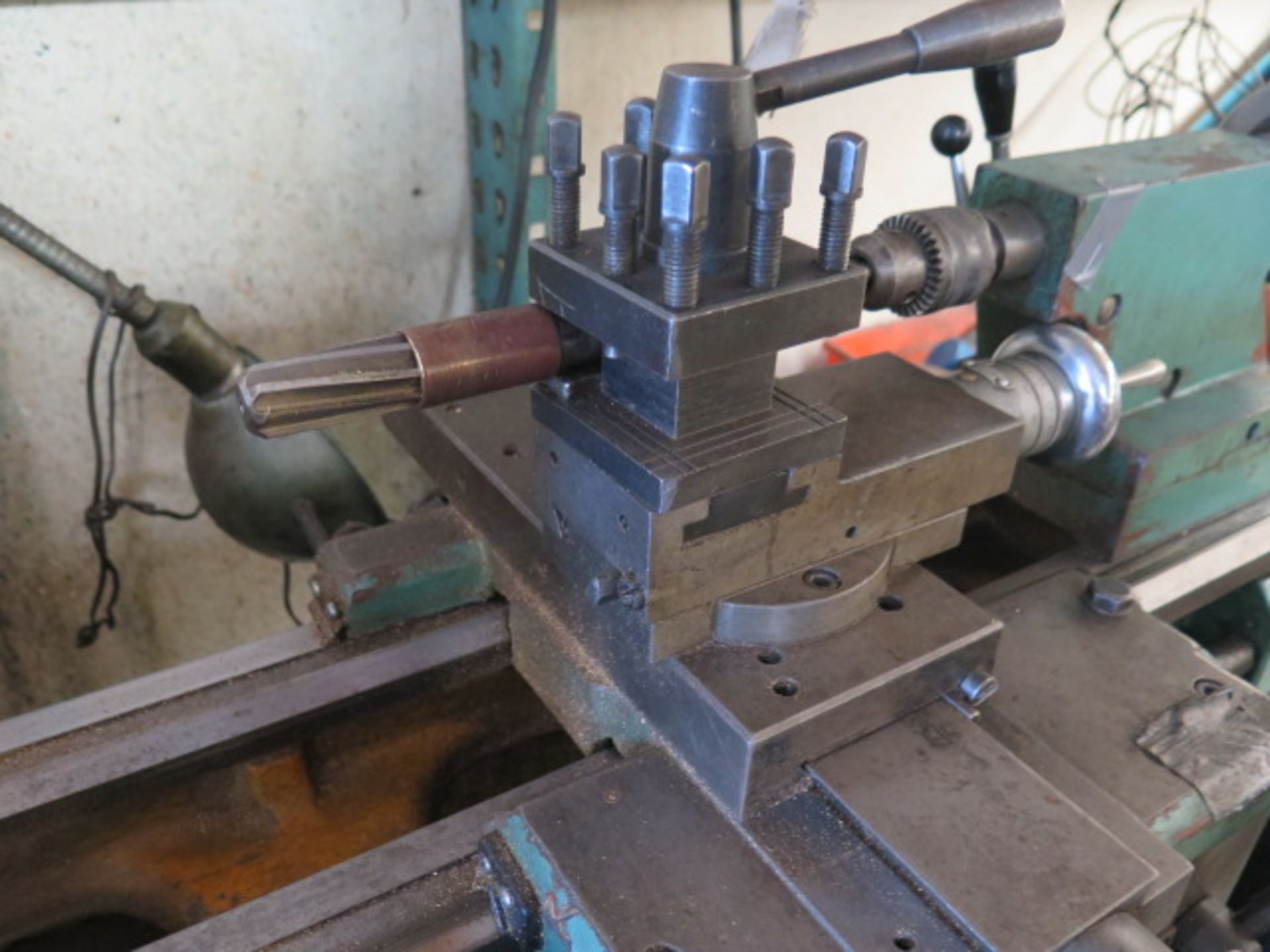 Chizhou mdl. CZ300 11 ½” x 24” Lathe s/n 0101 w/ 50-1200 RPM, Inch/mm Thread, Tailstock, SOLD AS IS - Image 9 of 12