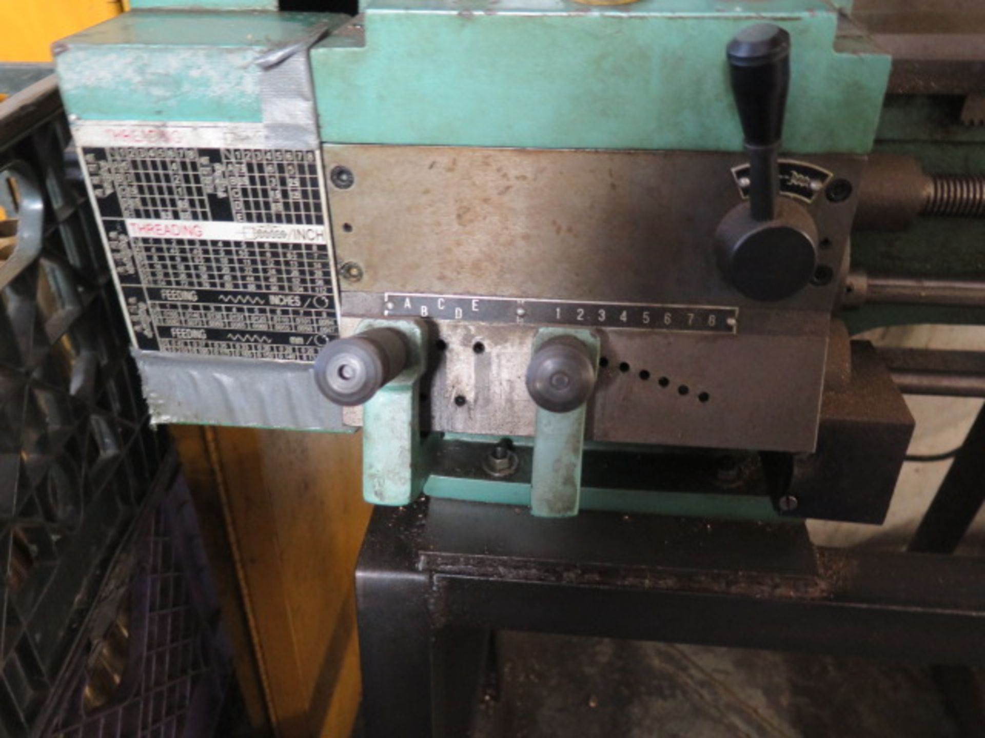 Chizhou mdl. CZ300 11 ½” x 24” Lathe s/n 0101 w/ 50-1200 RPM, Inch/mm Thread, Tailstock, SOLD AS IS - Image 4 of 12