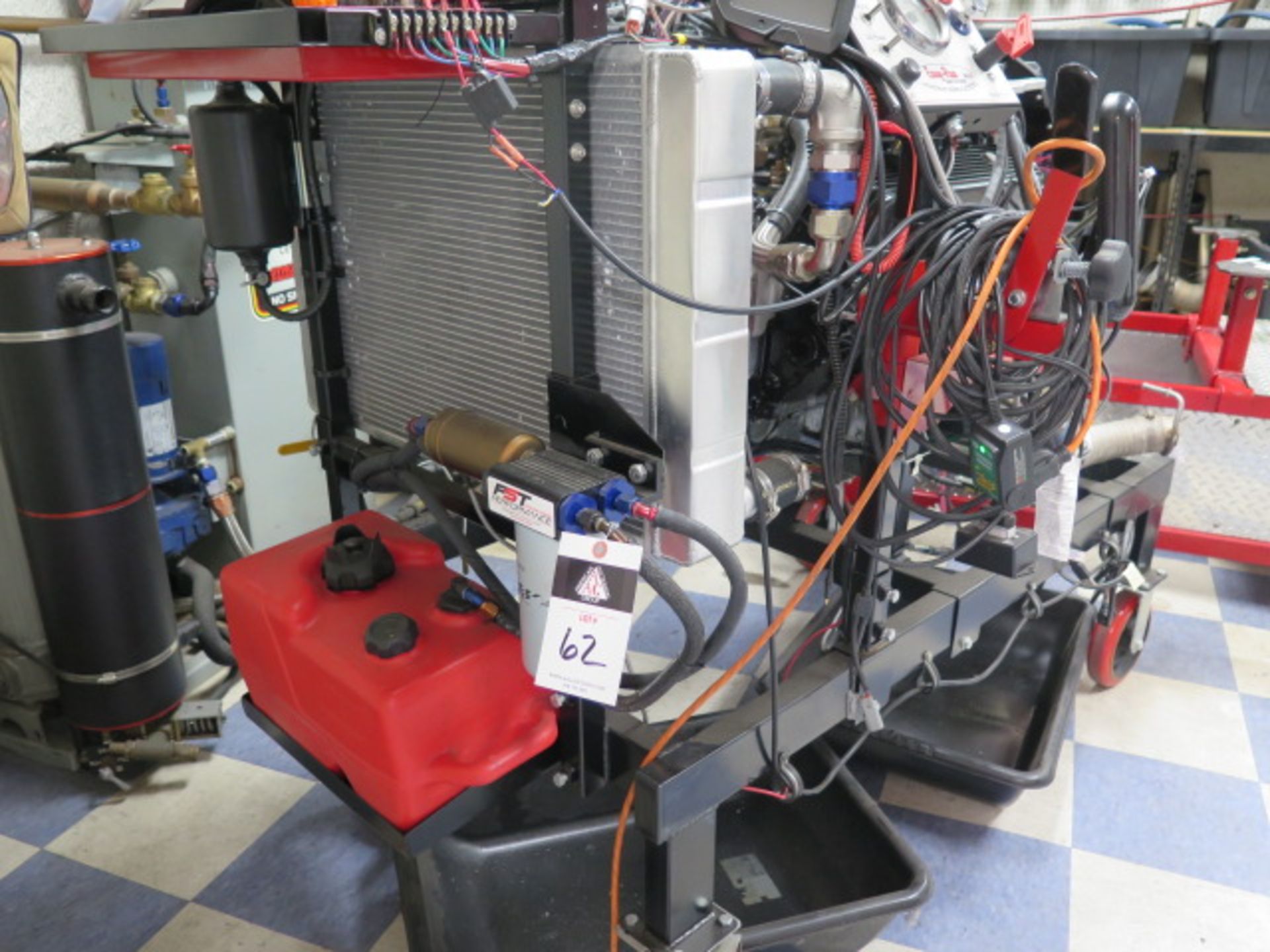 Easy-Run Engine Test Stand w/ Performance Electronics and Access (SOLD AS-IS - NO WARRANTY)