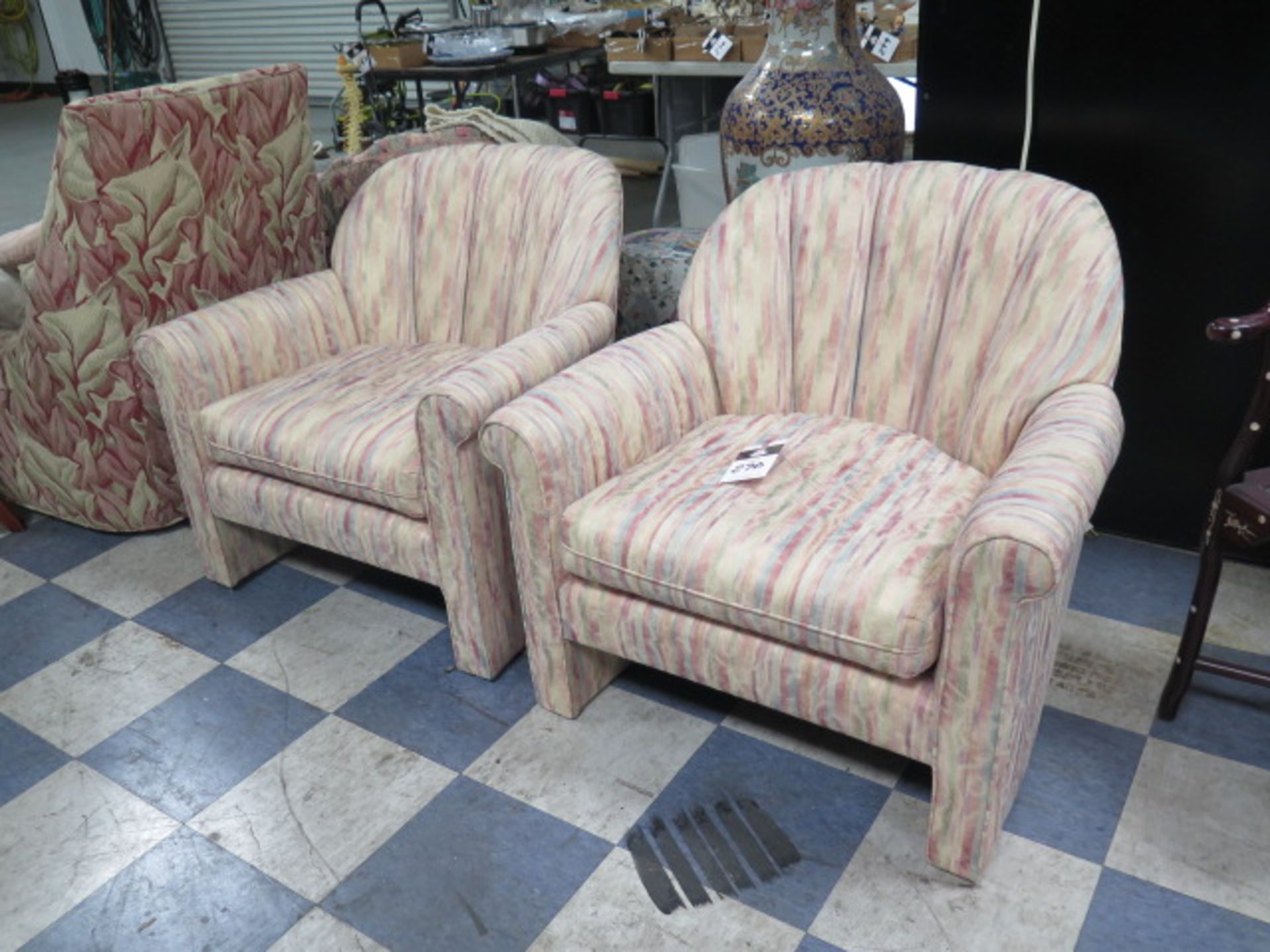 Upholstered Chairs (2) (SOLD AS-IS - NO WARRANTY)