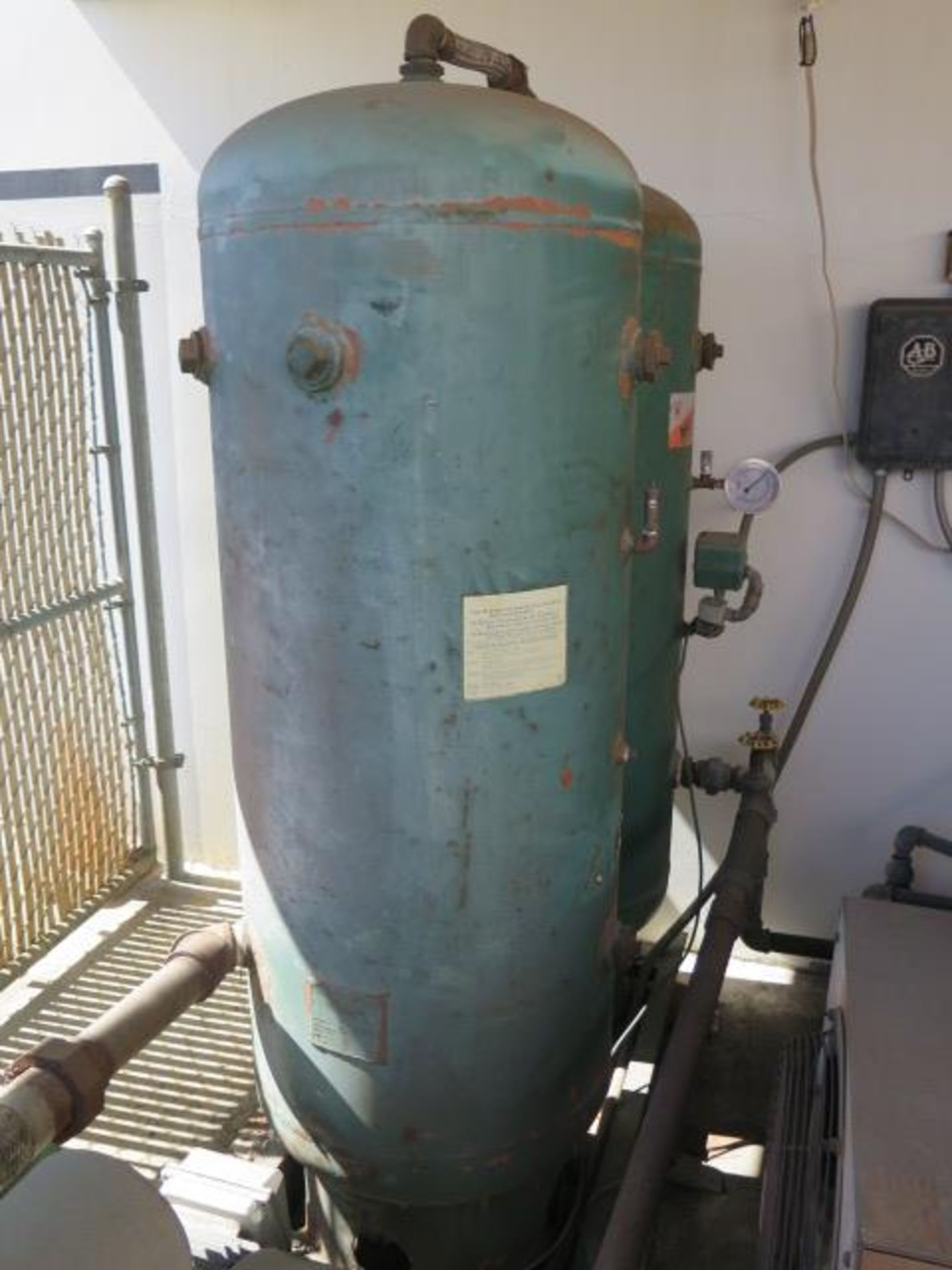Curtis Air Compressor w/ Vertical Air Tank (SOLD AS-IS - NO WARRANTY) - Image 6 of 8