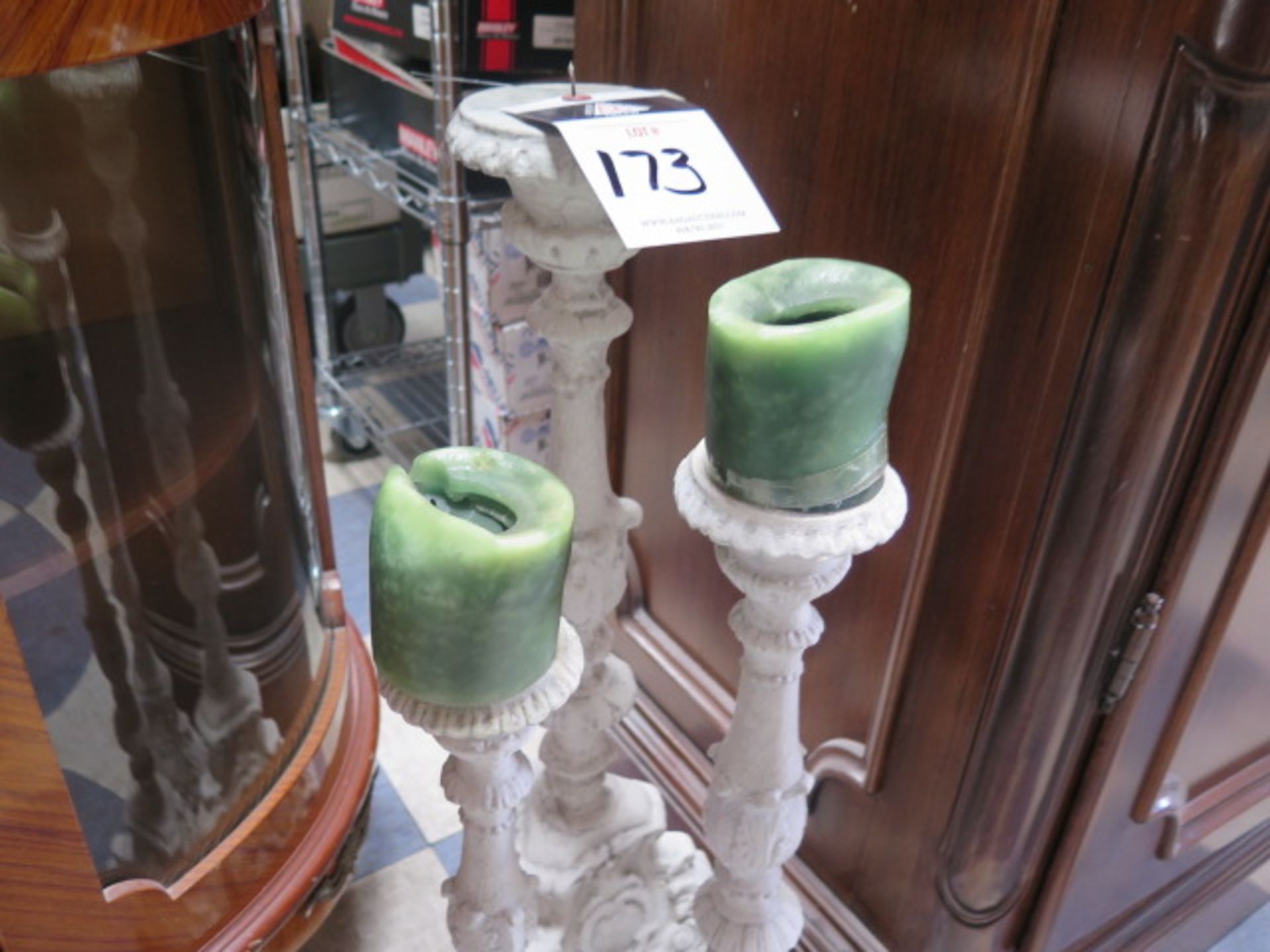 Candle Holders (3) (SOLD AS-IS - NO WARRANTY) - Image 3 of 4