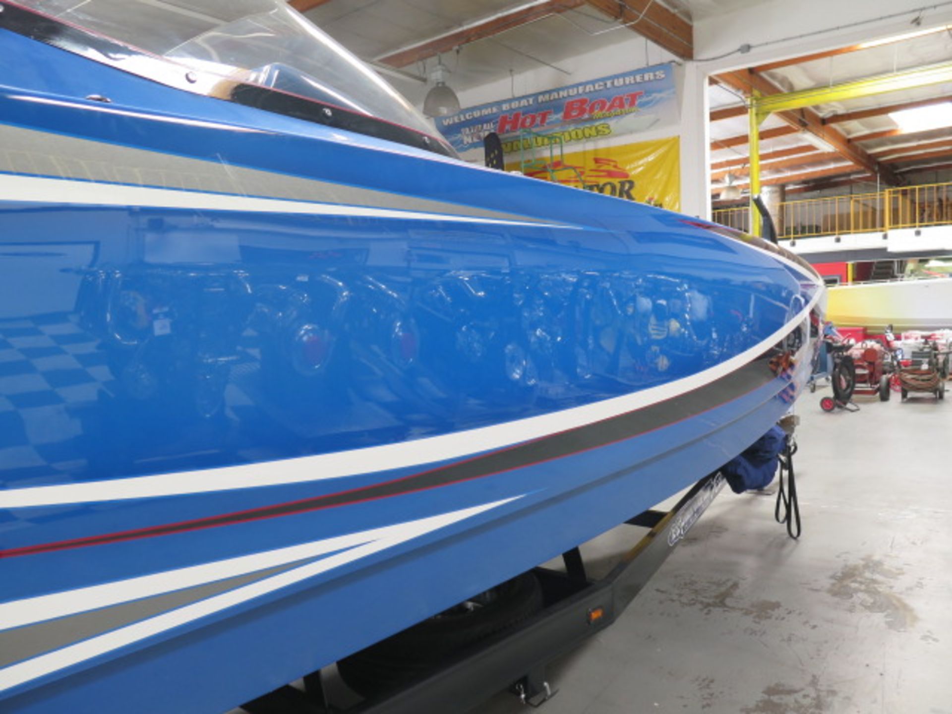 2020 28 Ultra Deck Boat w/ Boostpower 550 EFI (23 Hrs), Inco SCX Drive, Deluxe Options, SOLD AS IS - Image 14 of 58