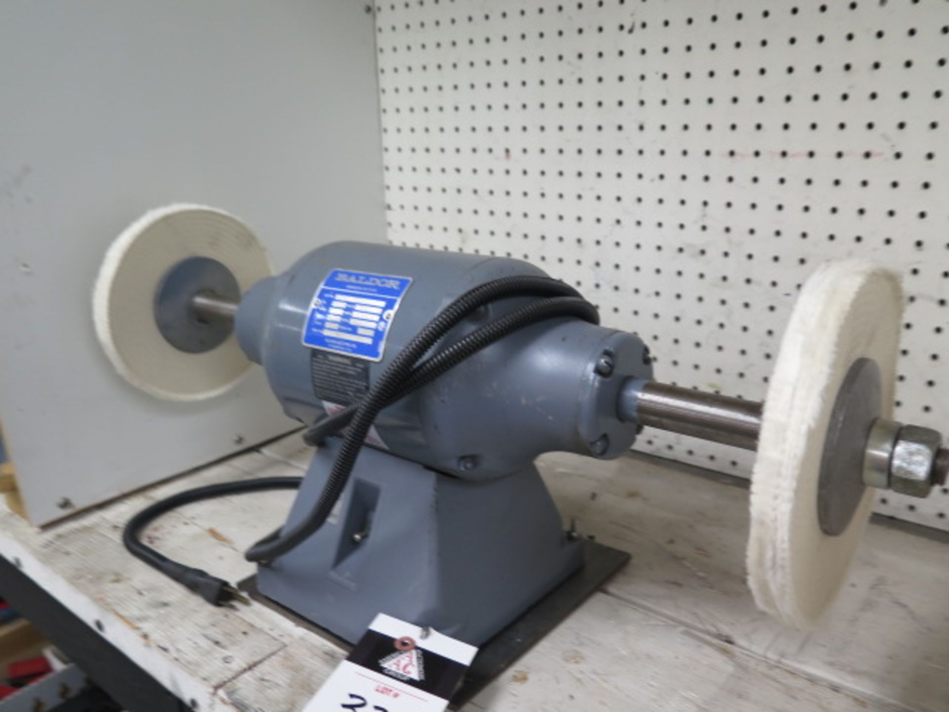 Baldor 1.5Hp Bench Buffer (SOLD AS-IS - NO WARRANTY) - Image 2 of 5