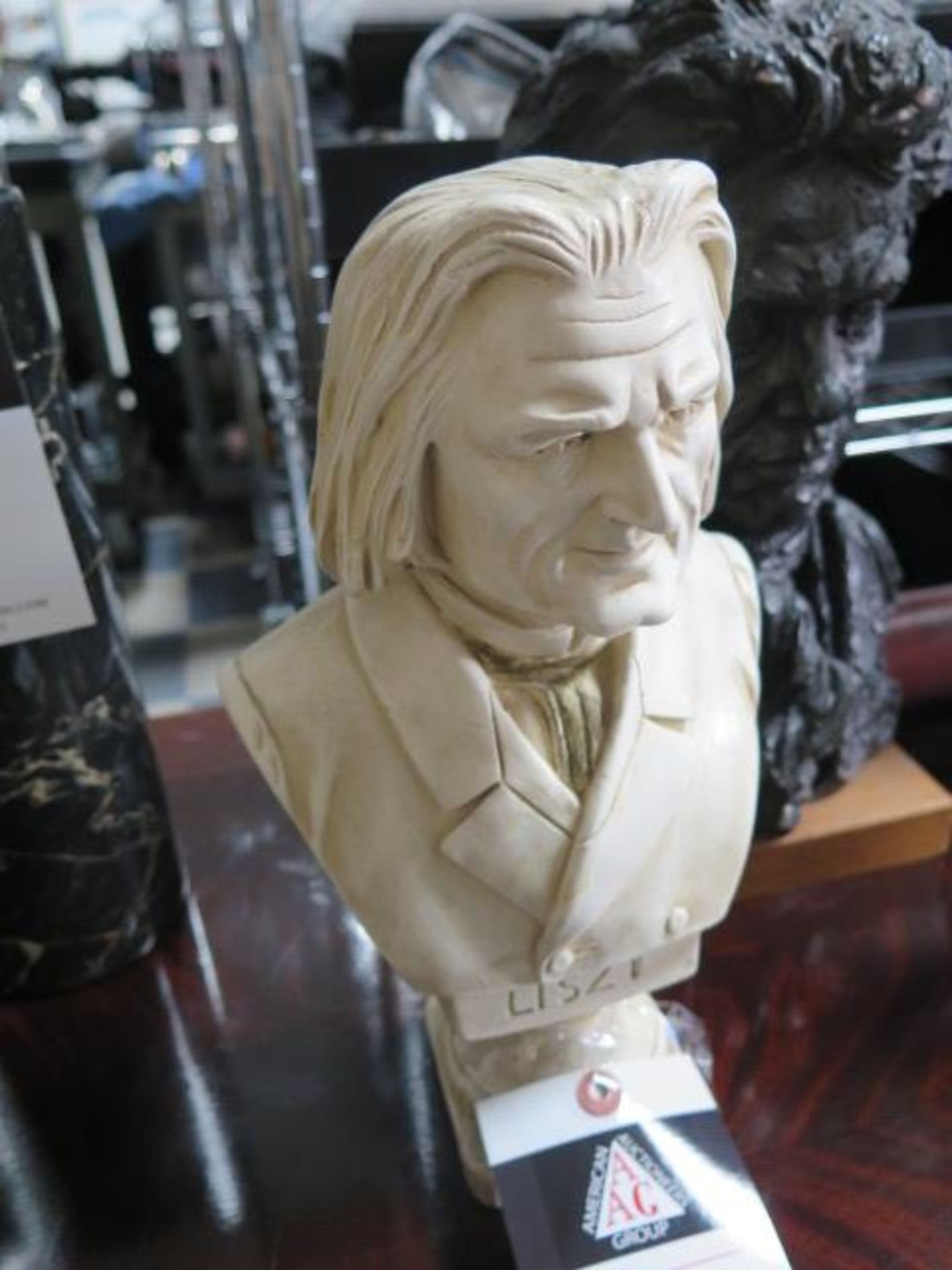 Liszt and Beethoven Busts (2) (SOLD AS-IS - NO WARRANTY) - Image 3 of 5