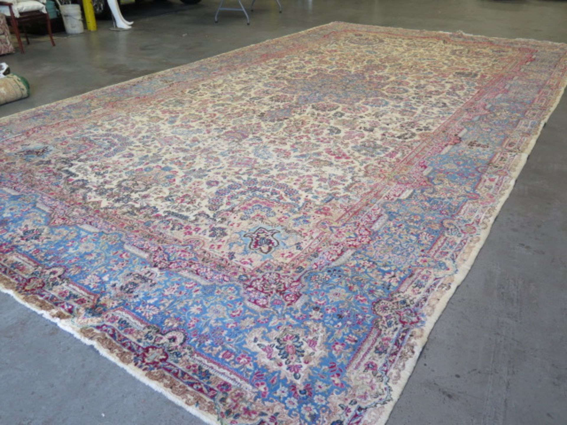 12.5' x 23' Persian Area Rug (High Quality) (SOLD AS-IS - NO WARRANTY) - Image 2 of 11