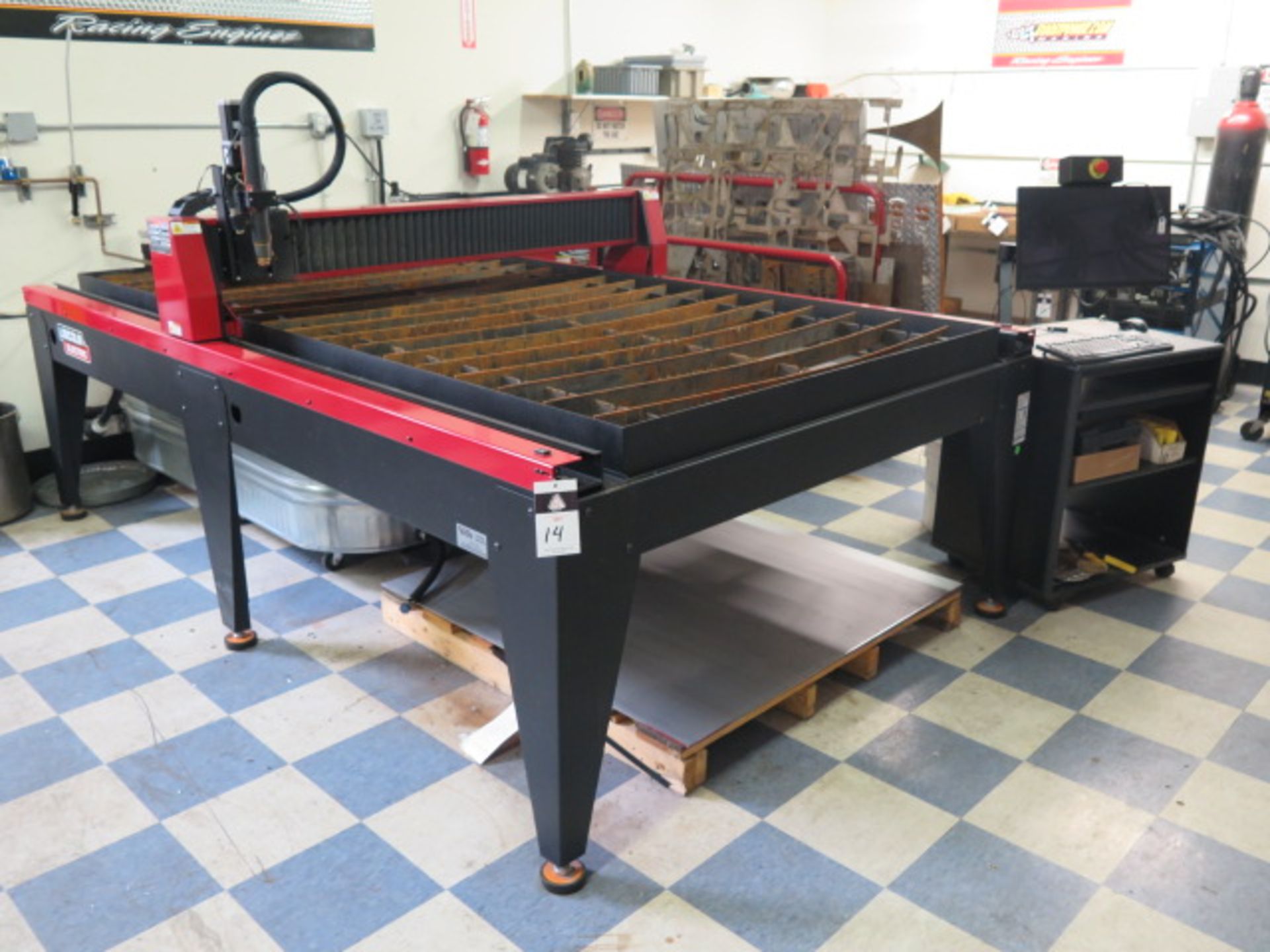 Lincoln 4800 Torchmate Deluxe CNC 4’ x 8’ Plasma Table s/n 4820SP2.3-20-1356 w/ SOLD AS IS