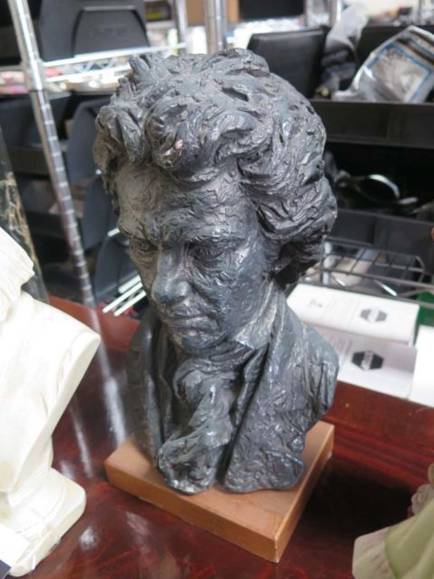 Liszt and Beethoven Busts (2) (SOLD AS-IS - NO WARRANTY) - Image 5 of 5